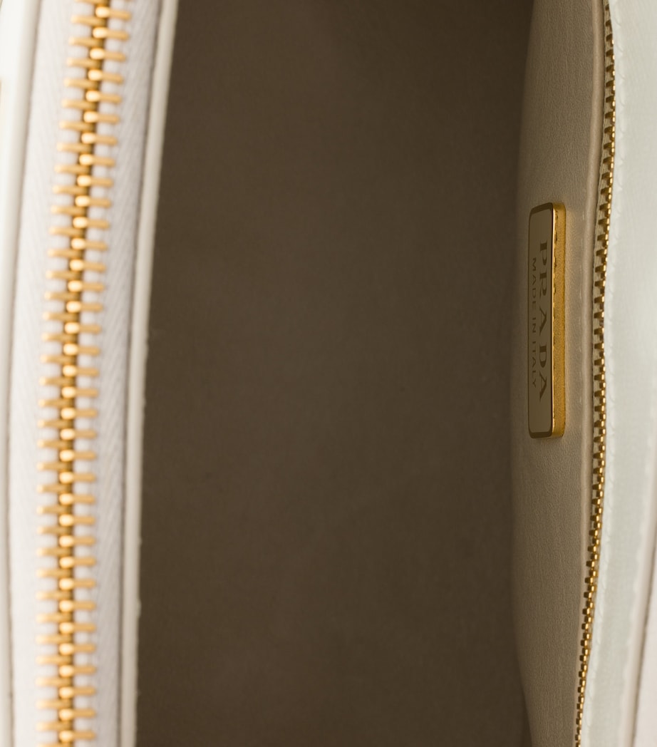 Mini Patent Saffiano Leather Galleria Top-Handle Bag F0009 Image 4