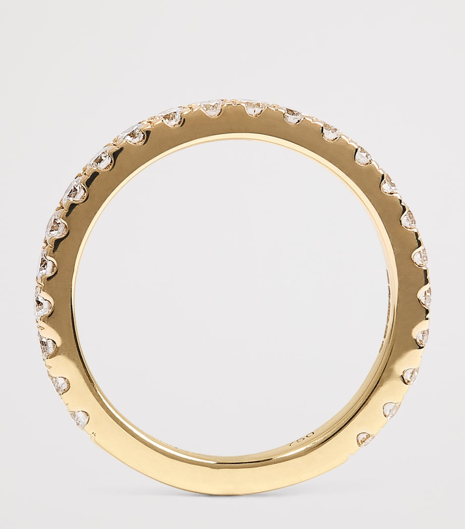 Yellow Gold and Diamond Eternity Ring (0.45ct) YELLOW GOLD Image 3
