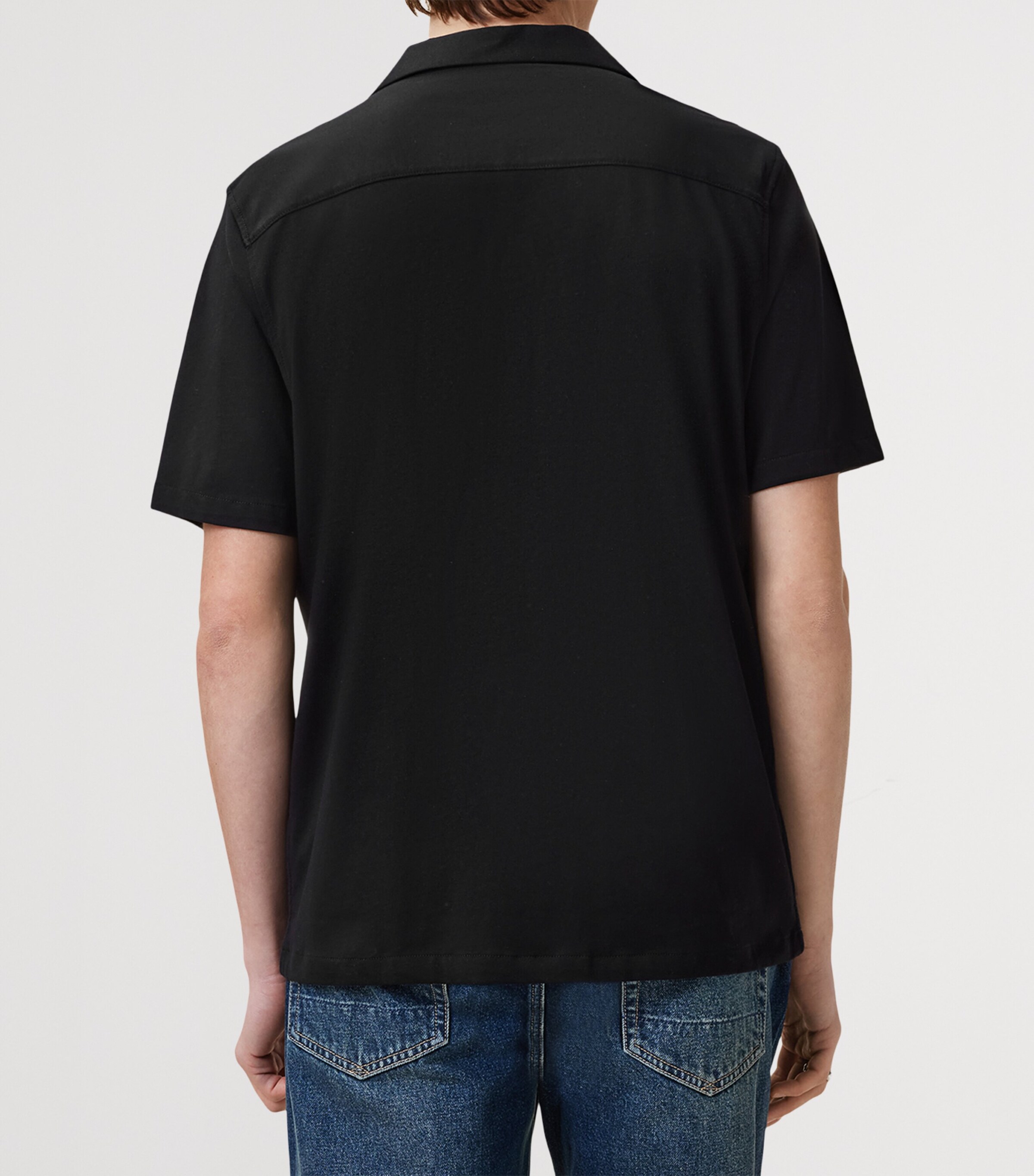 Cotton Hudson Shirt BLACK Image 4