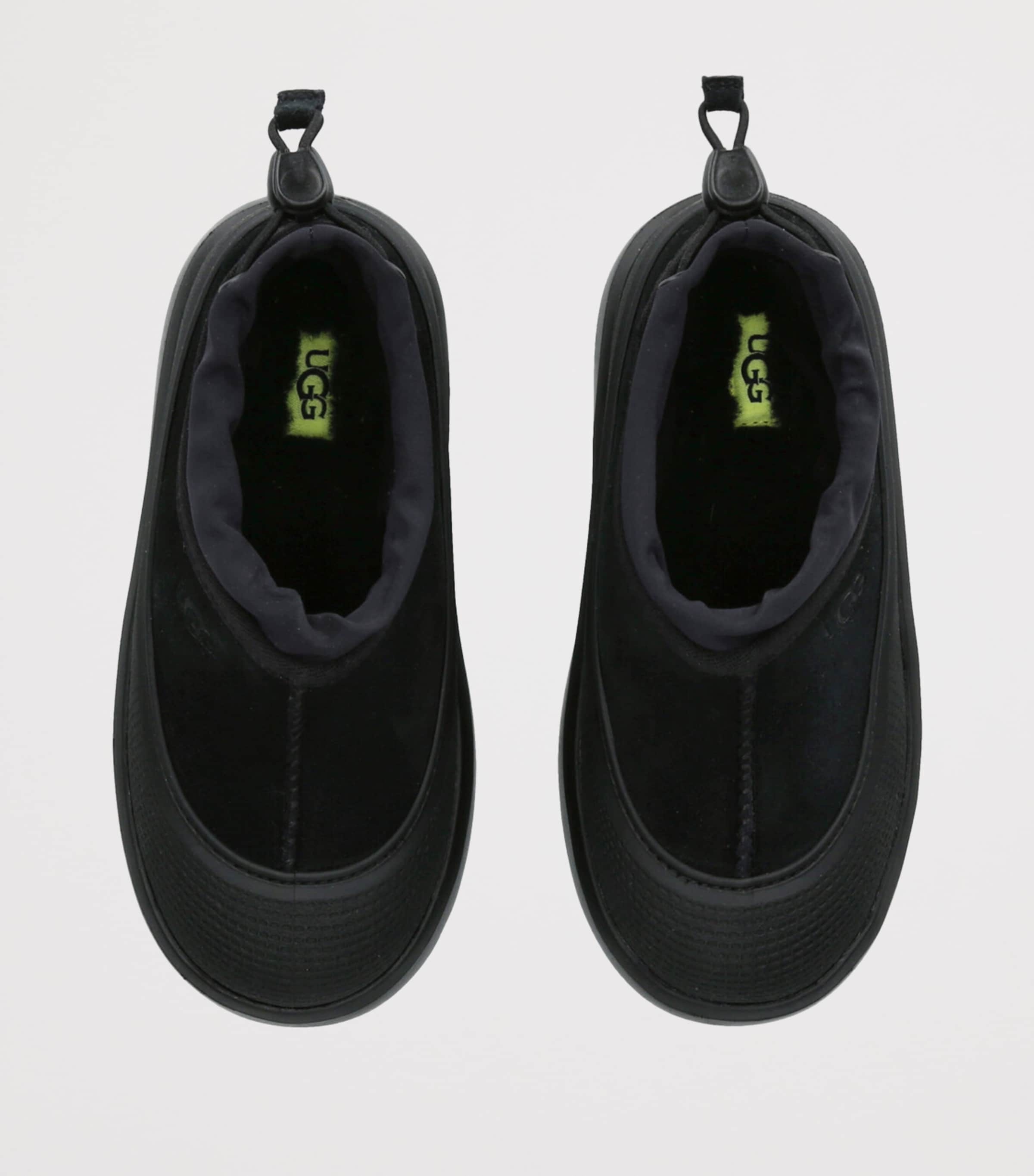 Suede Tasman Weather Hybrid Slippers BLACK Image 4