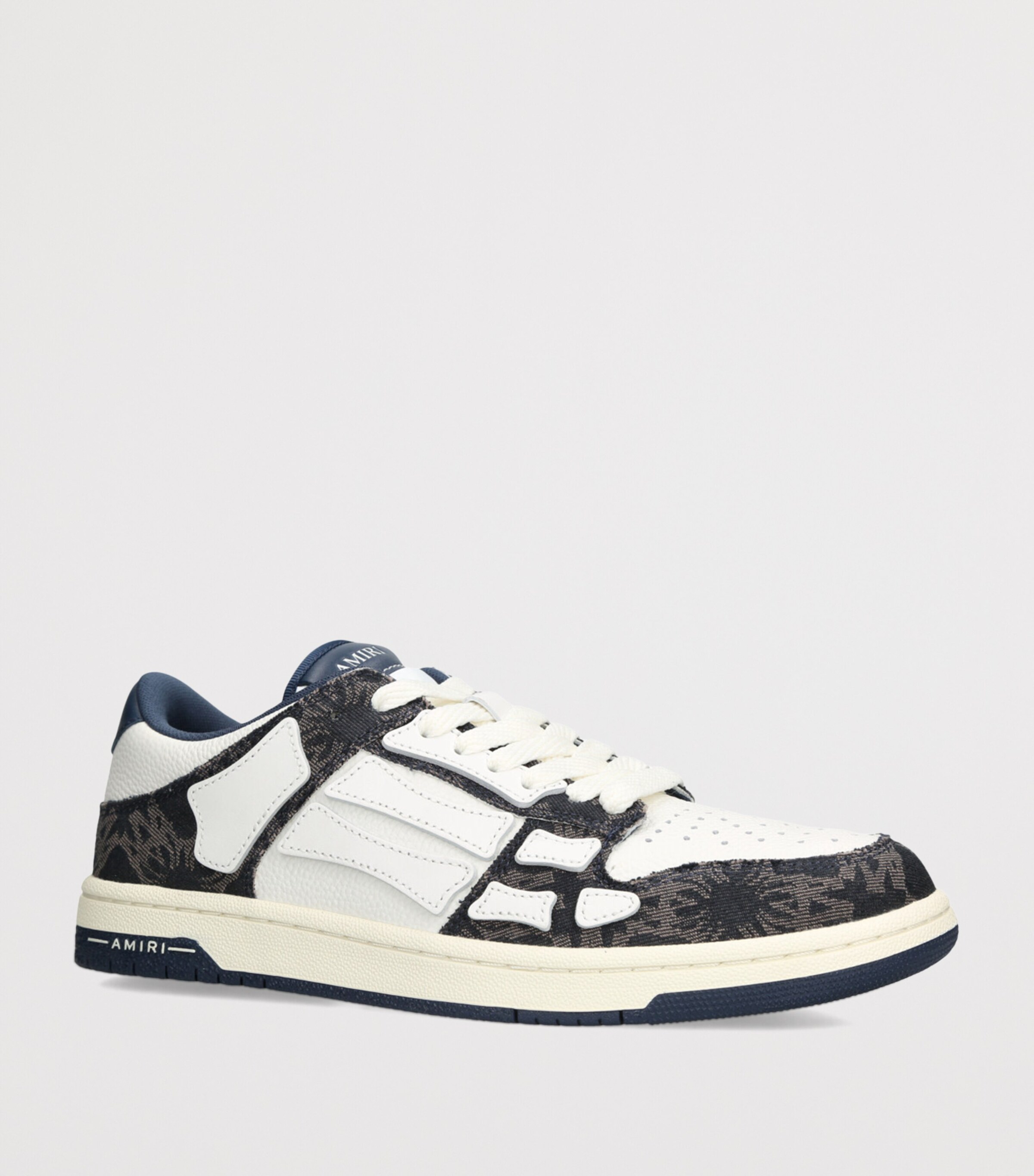 AMIRI Skel Low-Top Sneakers Blk/blue Image 3