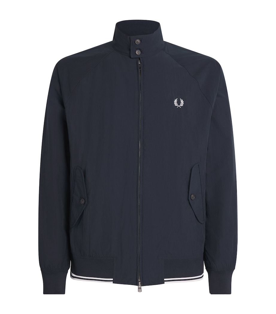 Crinkle Harrington Jacket 608 NAVY Image 1