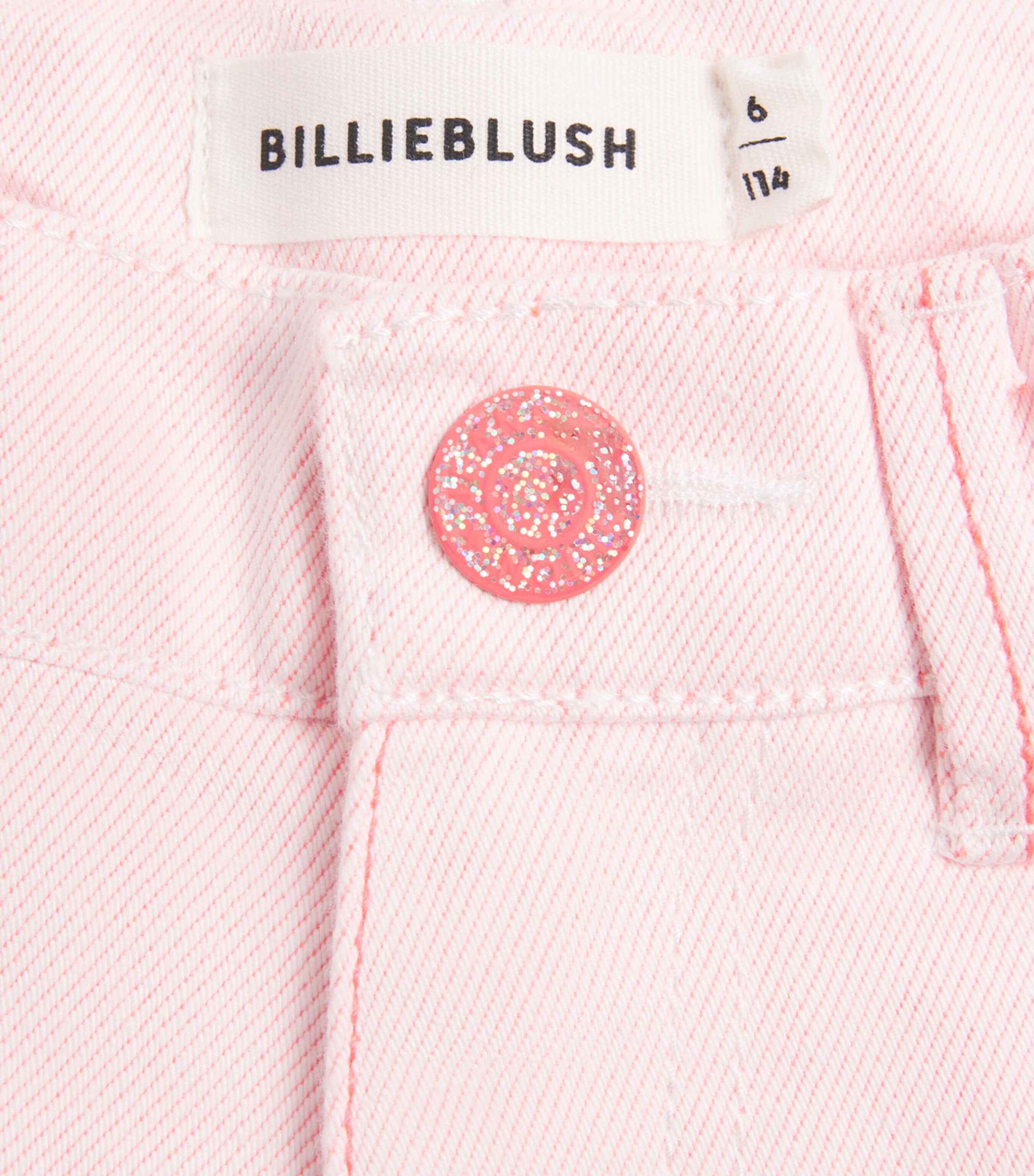 Denim Shorts (2-12 Years) S51PINK OFF WHITE Image 3