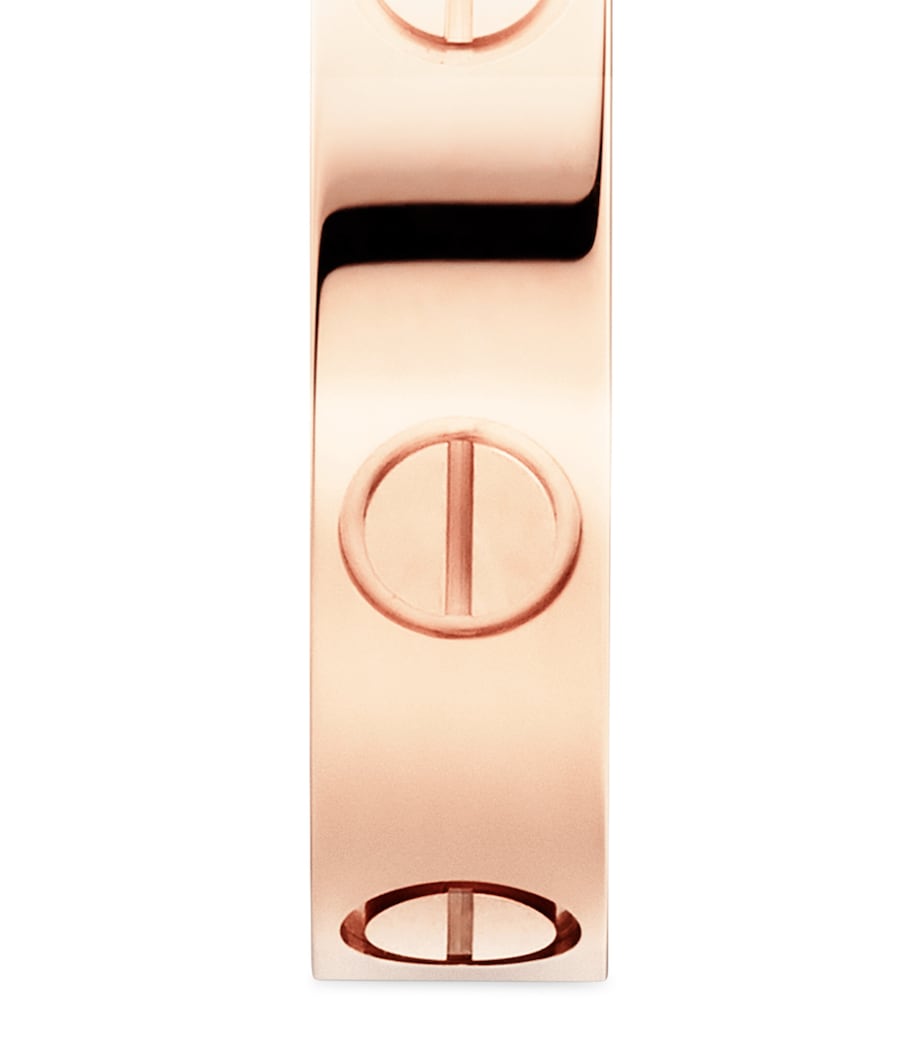 Rose Gold LOVE Wedding Band MULTI Image 4