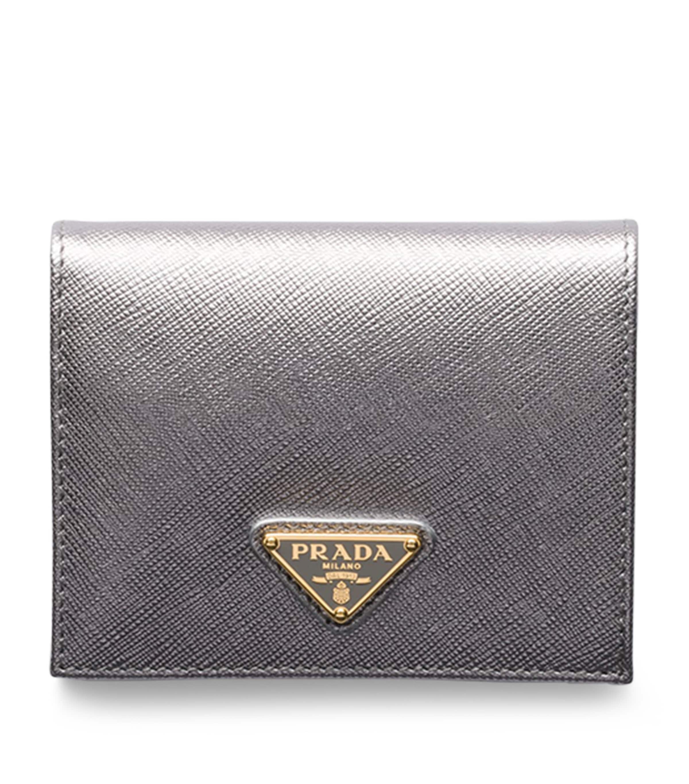 Small Saffiano Leather Bifold Wallet F0135 Image 1