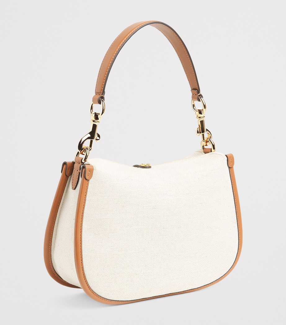 Small Canvas Pony Cross-Body Bag M1384 Image 3