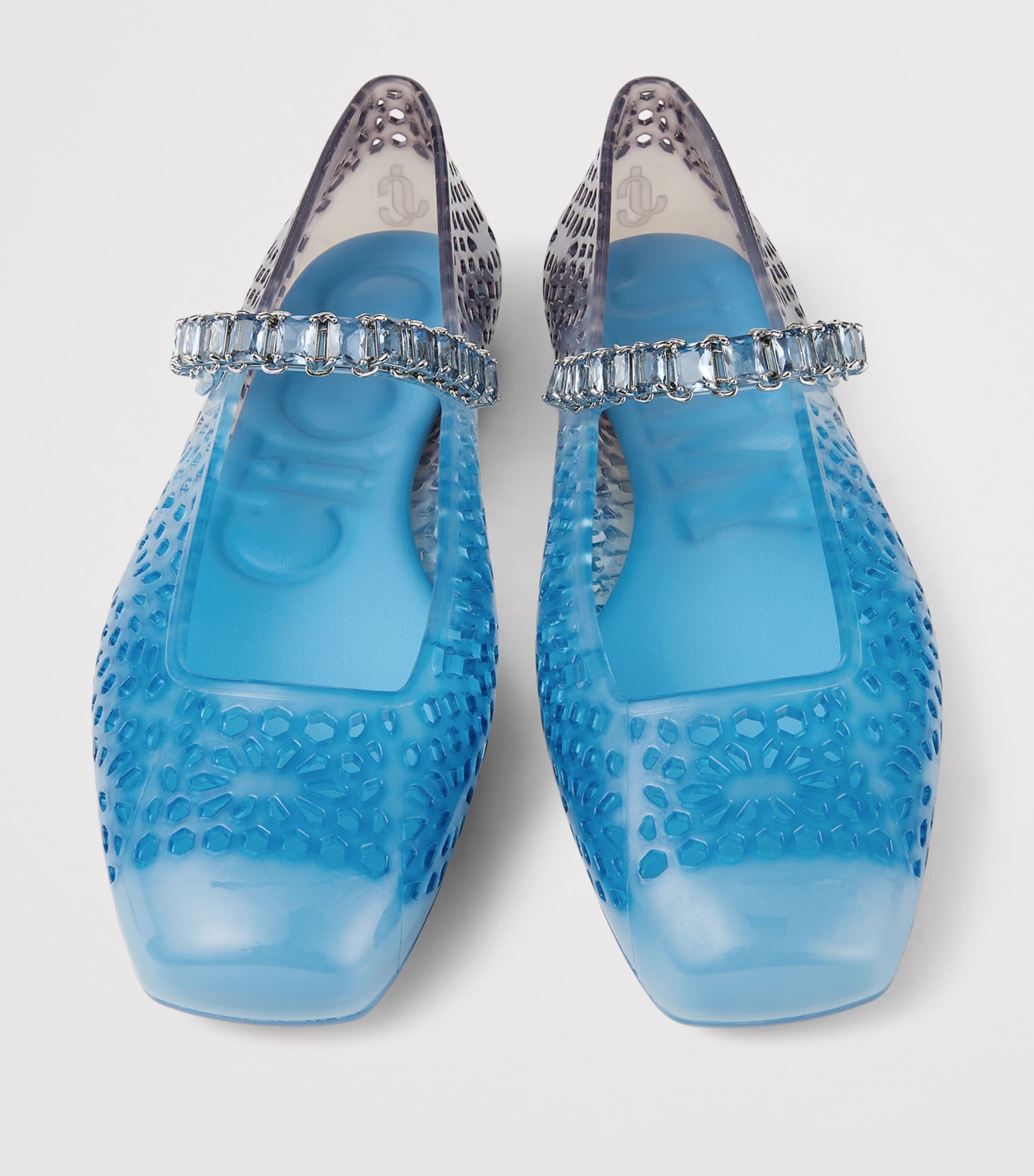 Jimmy Choo The Jelly Ballet Flats Denim/denim Image 5