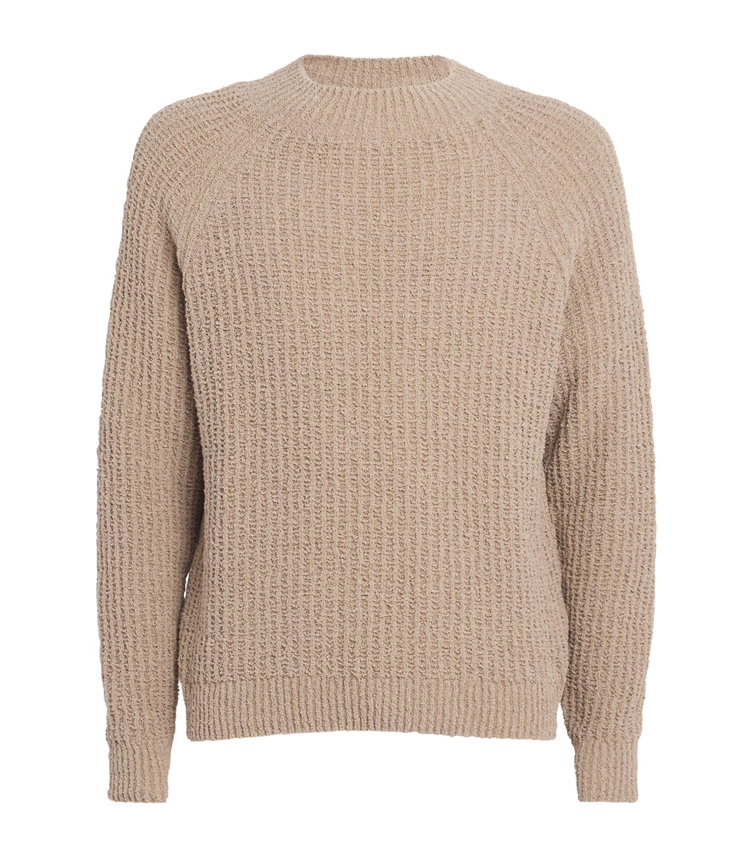 Sunflower Mens Organic Cotton-Blend Hendrix Sweater Beige Image 1
