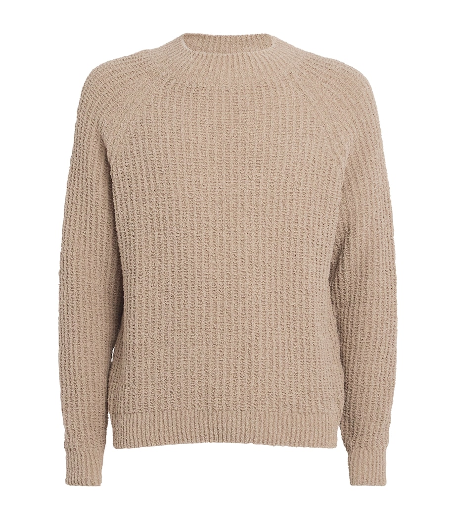 Sunflower Mens Organic Cotton-Blend Hendrix Sweater Beige Image 1