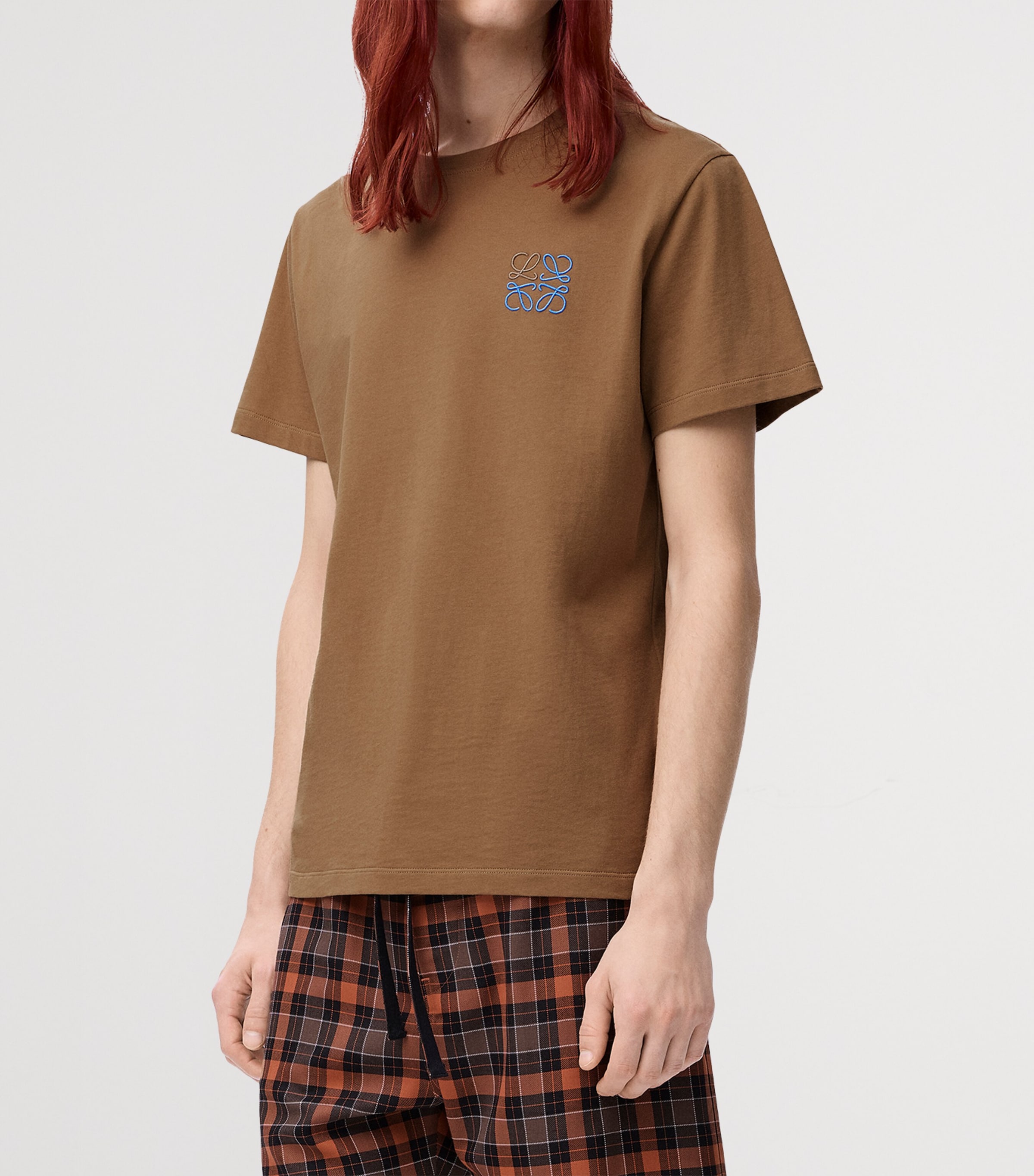Loewe Anagram cotton  Tシャツ LOEWE Cotton Anagram T-Shirt | Harrods US