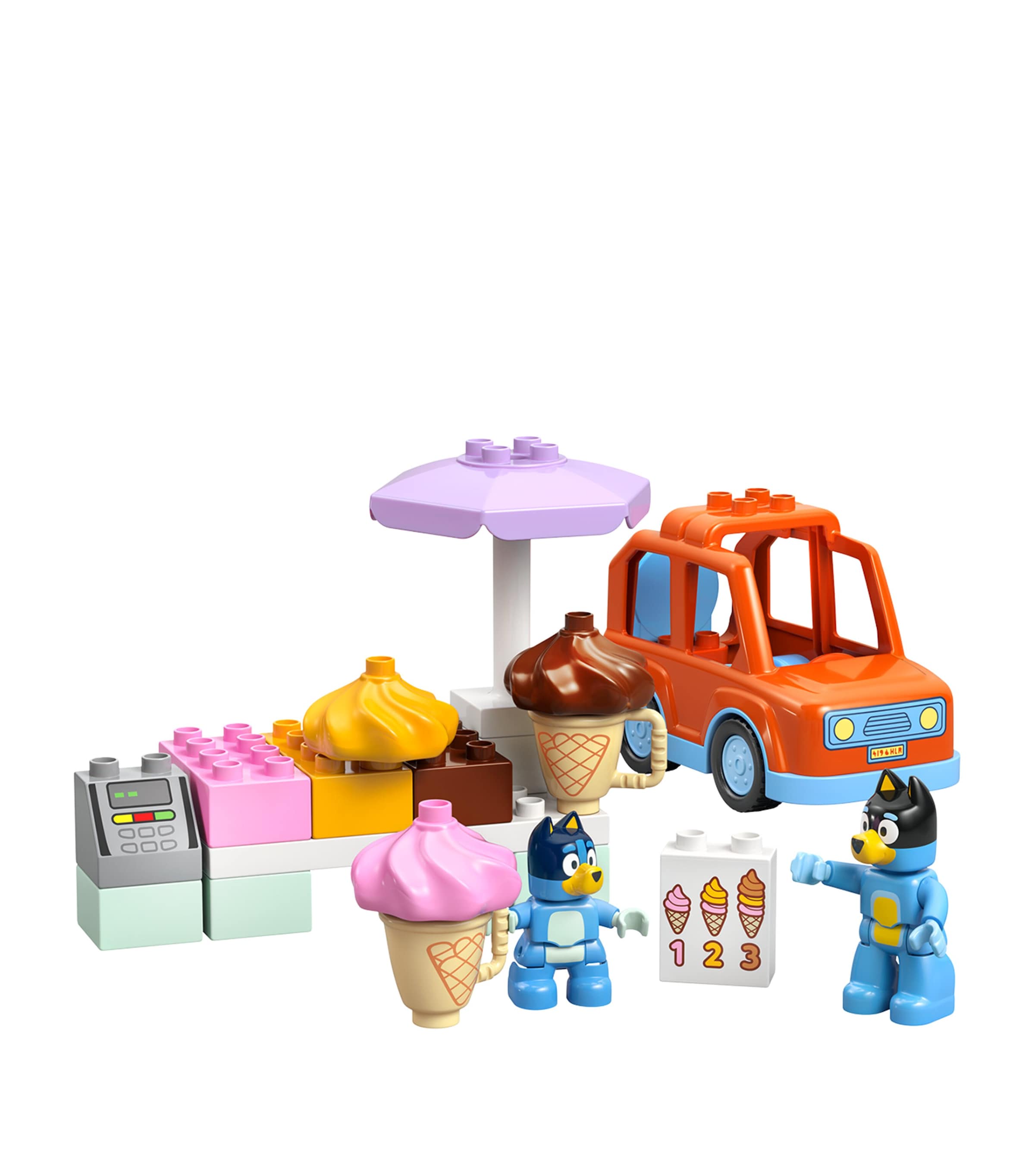 Lego LEGO Duplo Ice Cream Trip with Bluey 10458 | Toys | Building & Construction Toys | Educational Toys | Designers | Lego