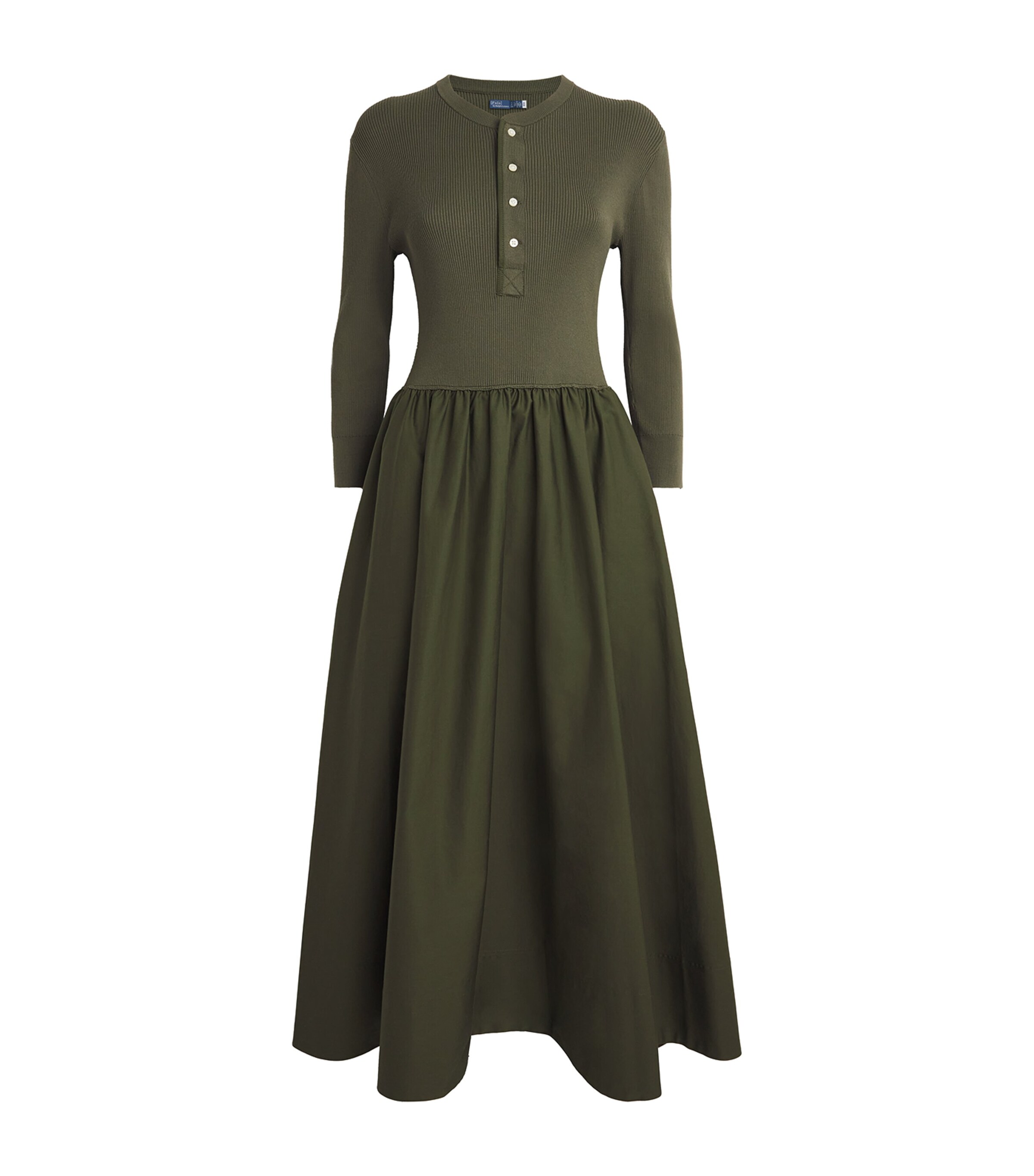 POLO RALPH LAUREN HENLEY MAXI DRESS