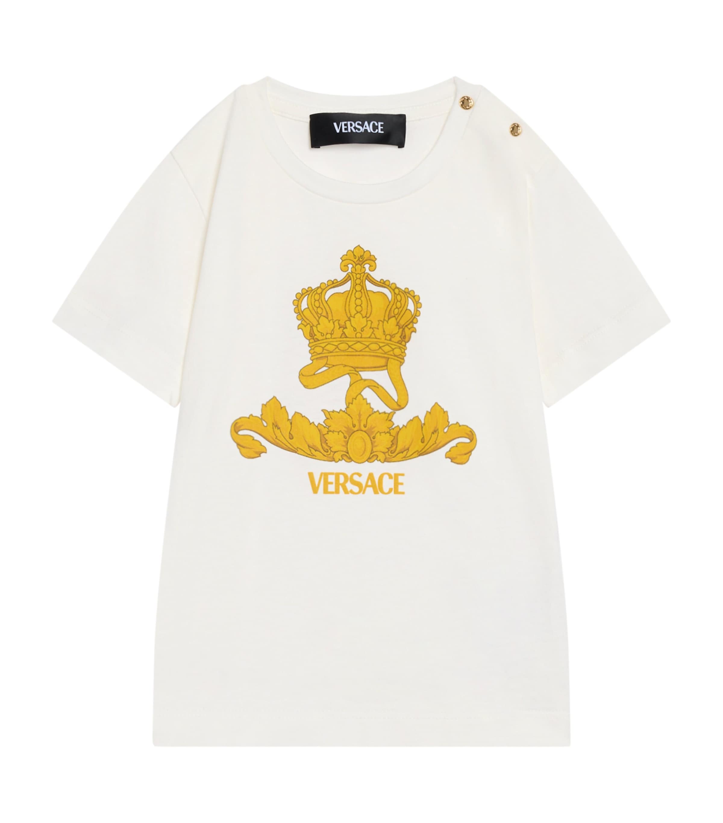 Versace Medusa-print T-shirt In White