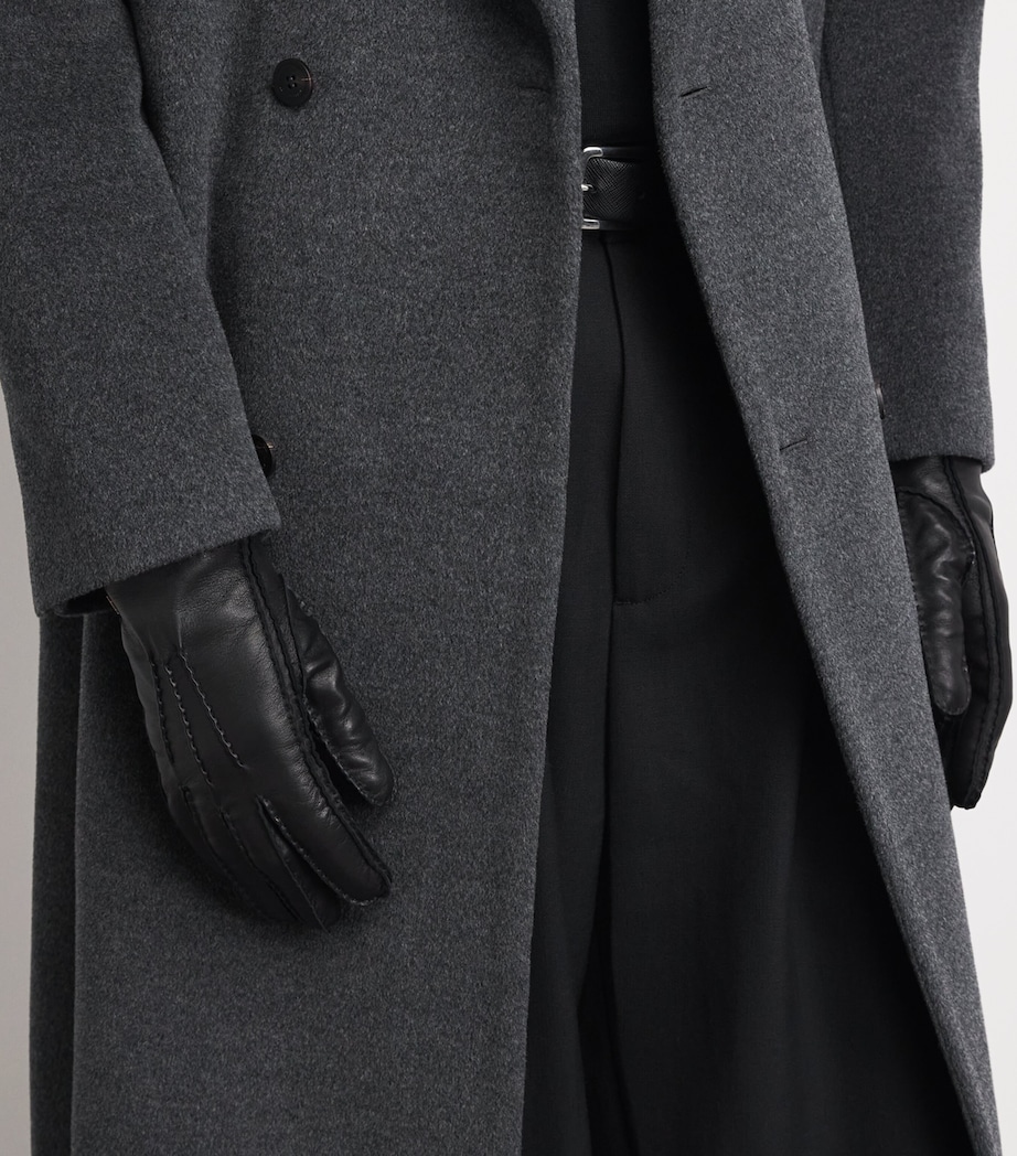 Hamerli Leather Gloves Black Image 2