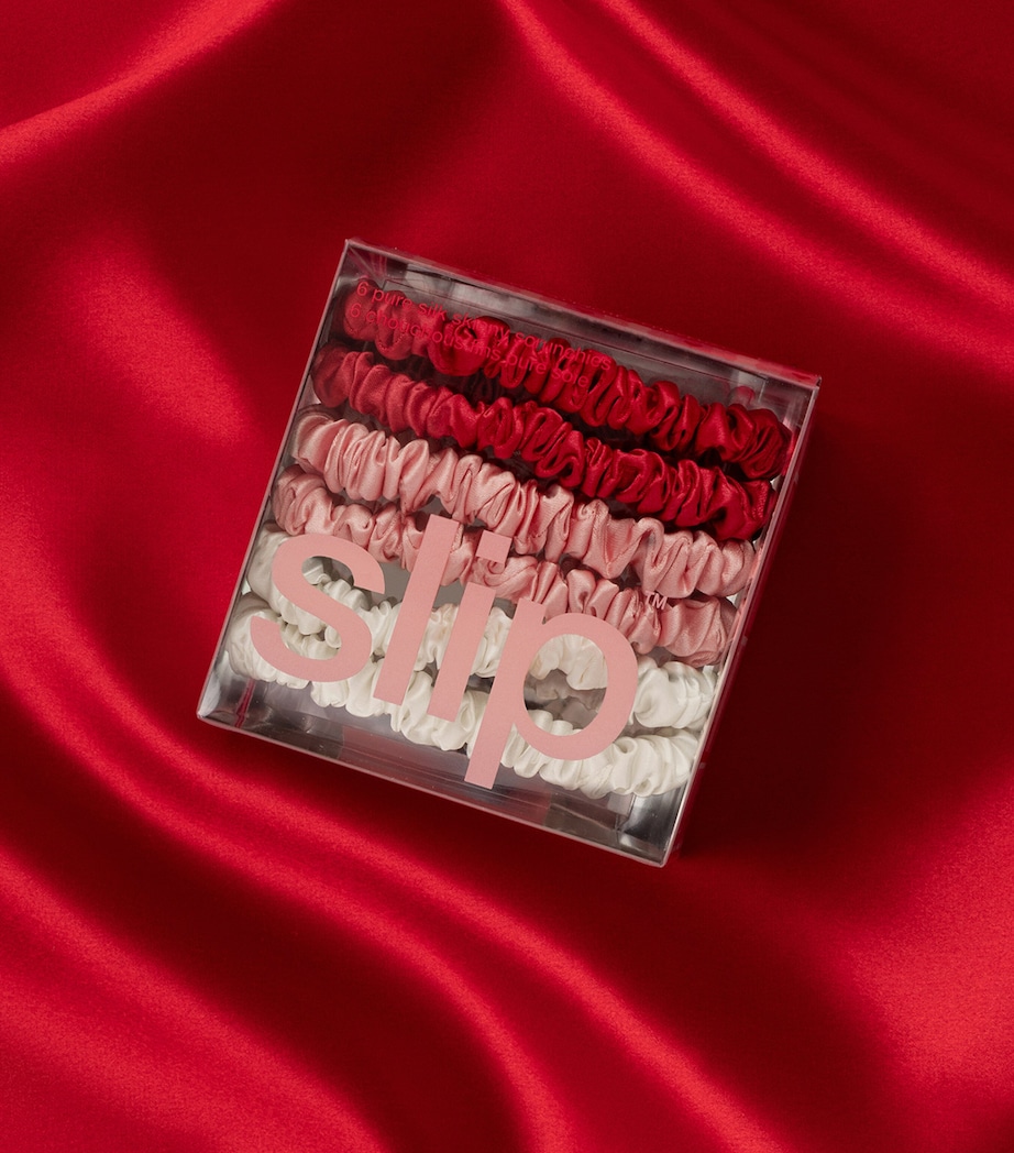 Silk Sweetie Scrunchies (Set of 6) SWEETIE Image 6