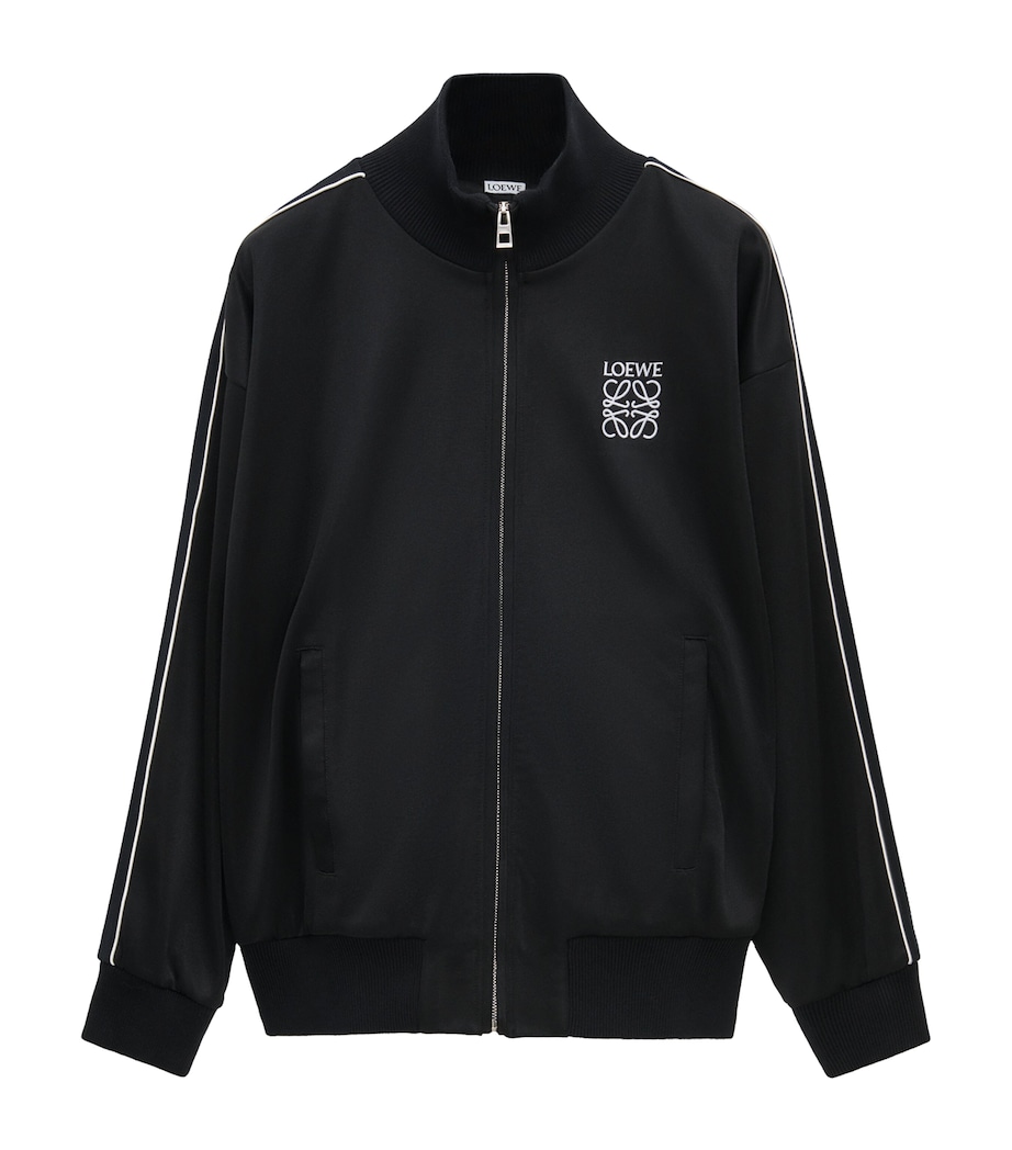 Monogram Track Jacket BLACK Image 1