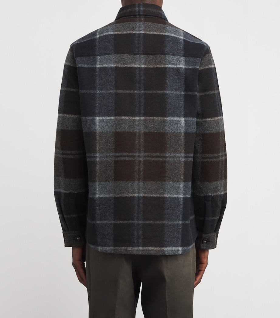 Check Chapter Overshirt MIDNIGHT OAK TARTAN Image 4