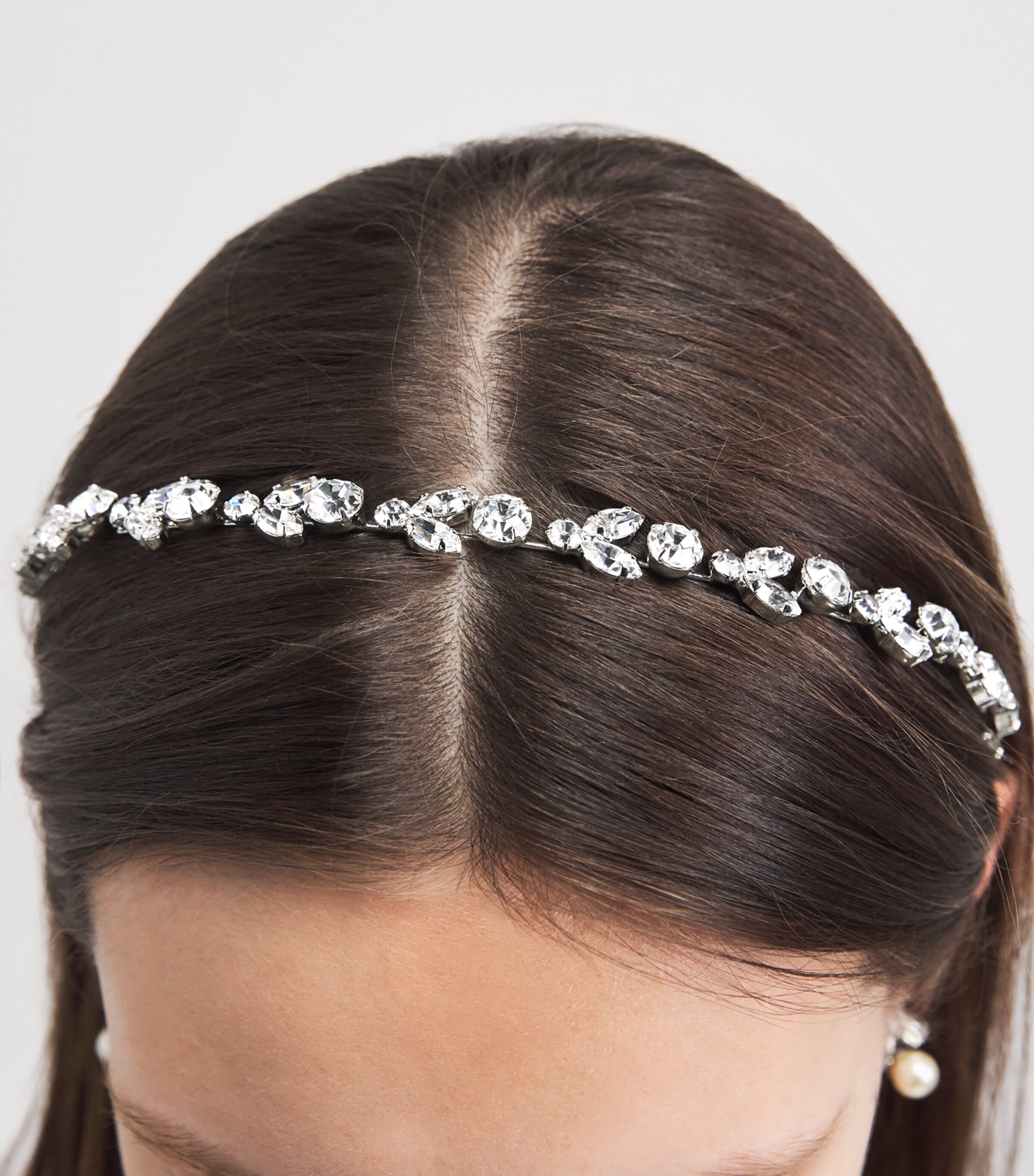 Jennifer Behr Embellished Kyra Tiara Crystal Image 2