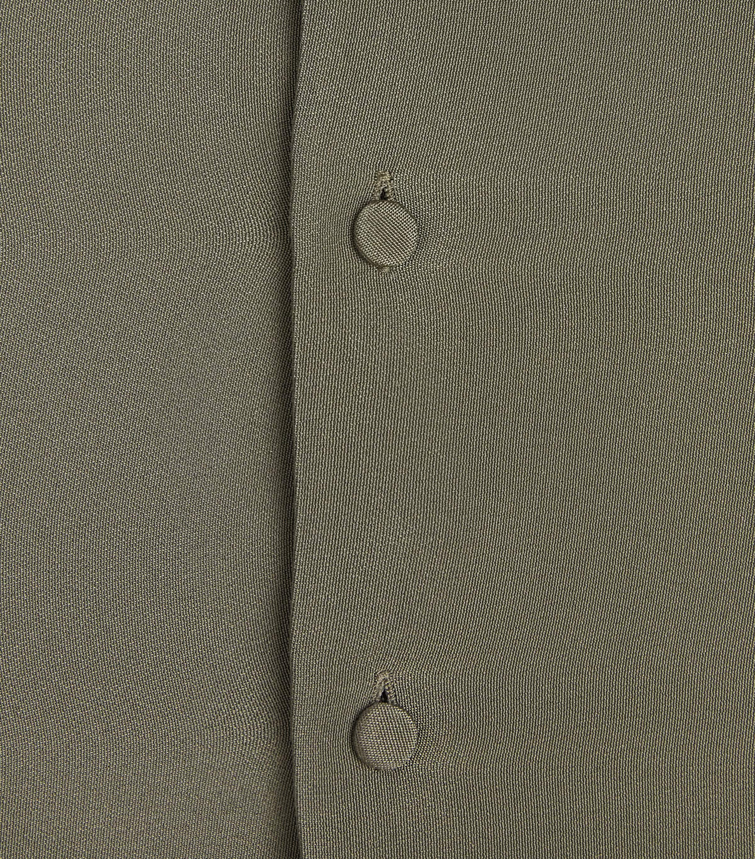 Silk Longline Shirt OLIVDARK Image 5