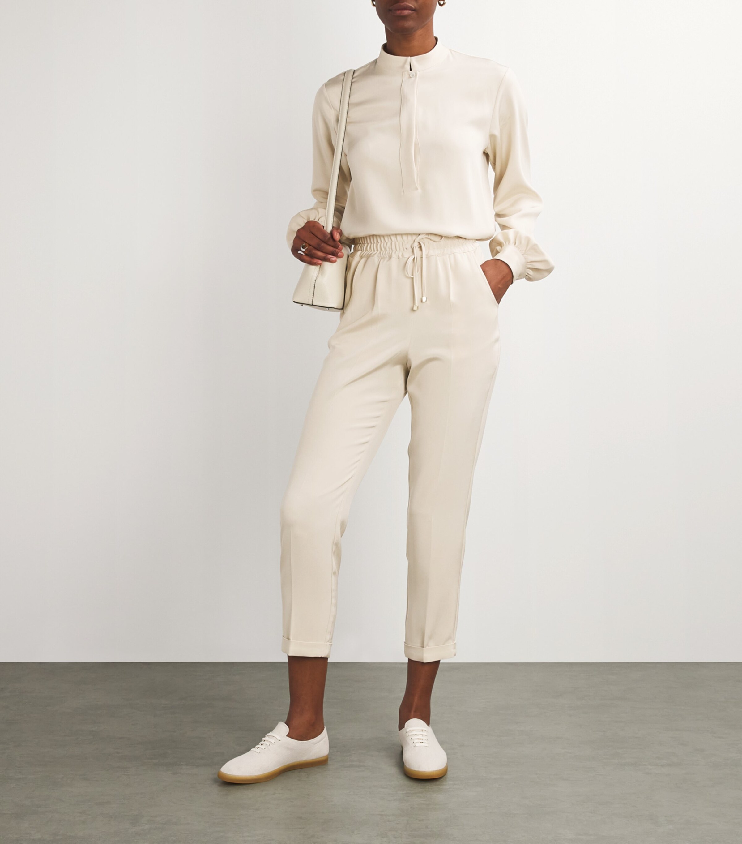 Silk-Blend Shirt BUTTER Image 2