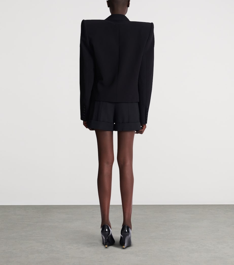 Cropped Embellished Jacket EAD NOIR/OR Image 6