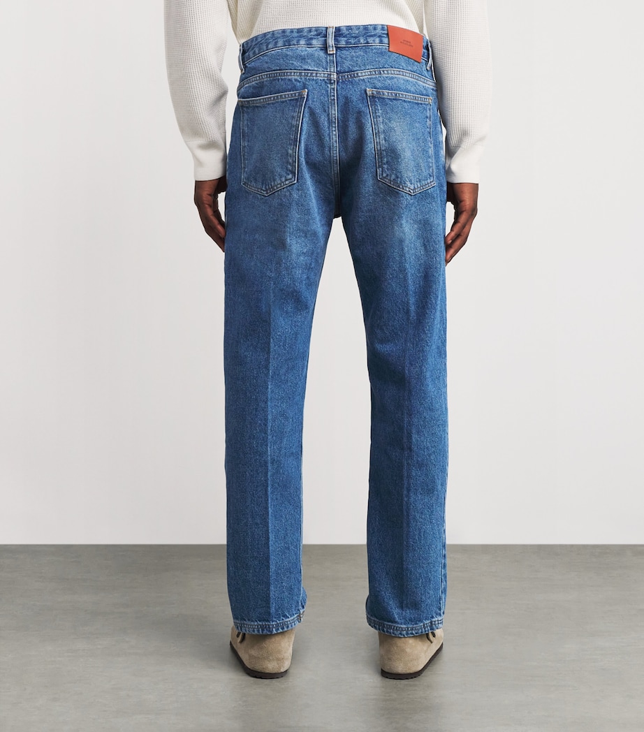 x Aaron Levine Windslow Jeans INDIGO COWBOY CREASE Image 4