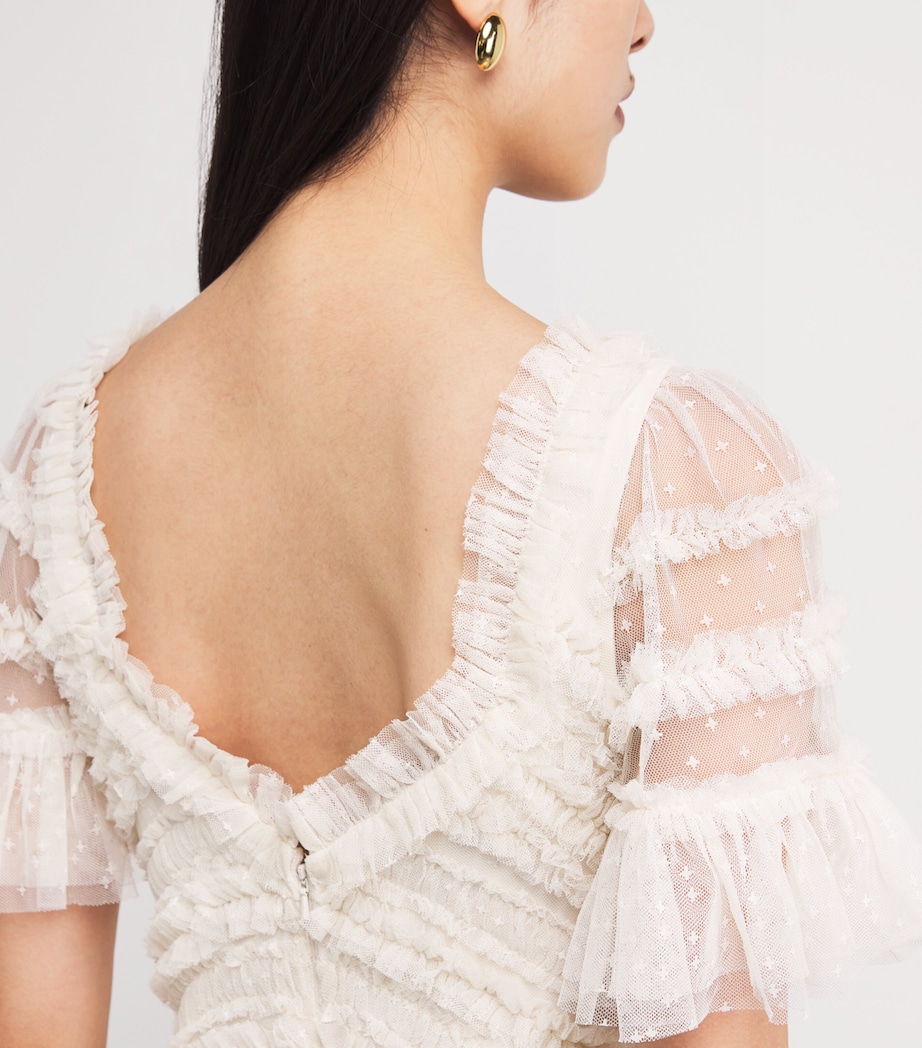 Ruffle Amara Gown CREAM Image 6