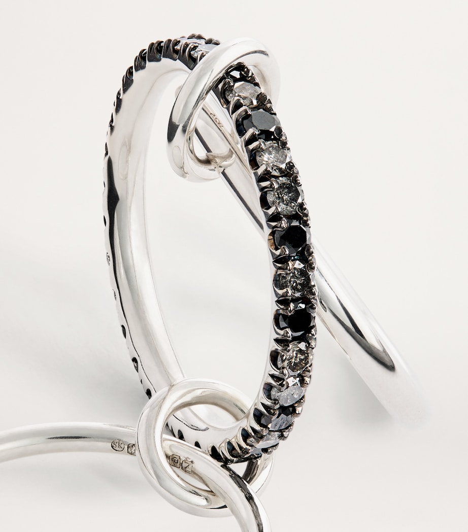 Sterling Silver and Diamond Ring STERLING SILVER Image 4