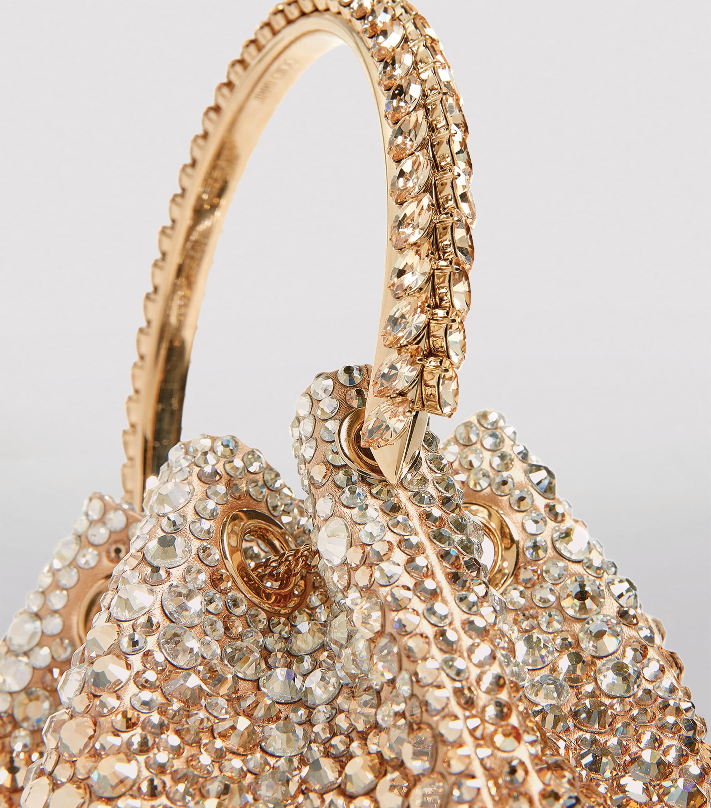 Bon Bon Top-Handle Bag GOLD/SILVER Image 8