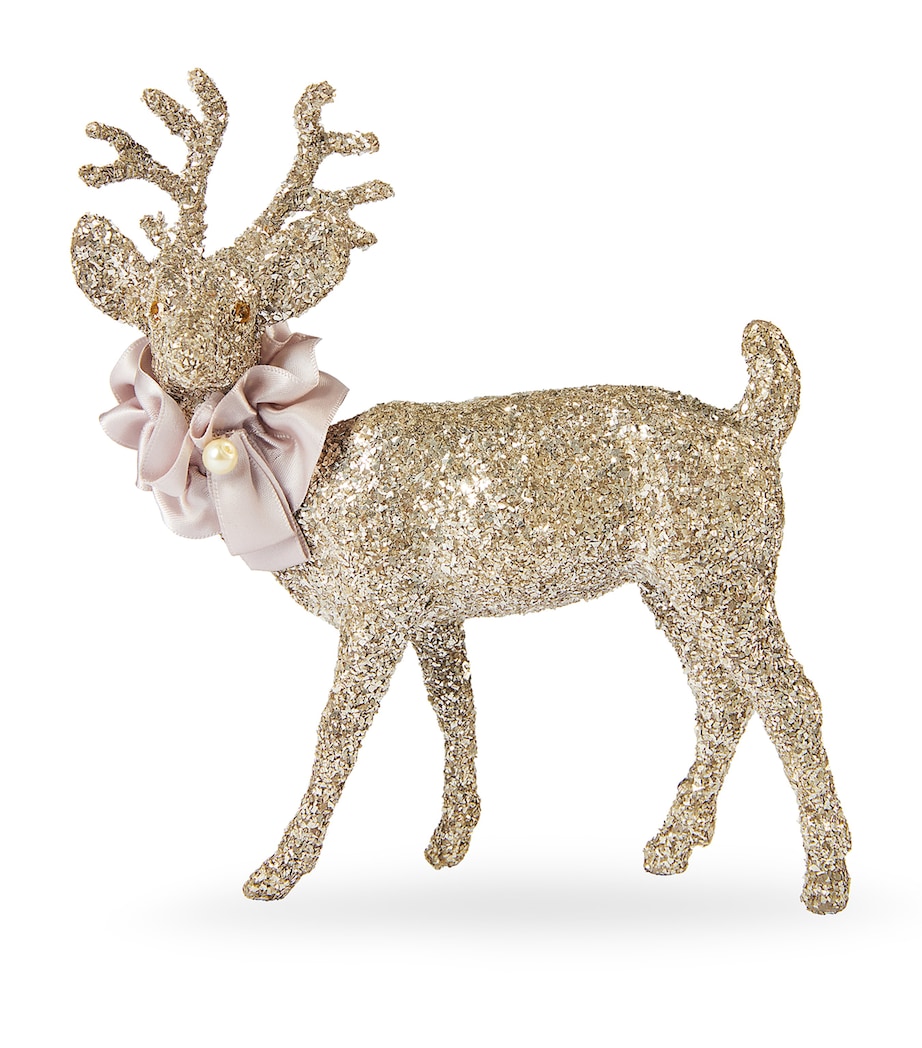 Comet Reindeer Tree Decoration SILVER Image 1