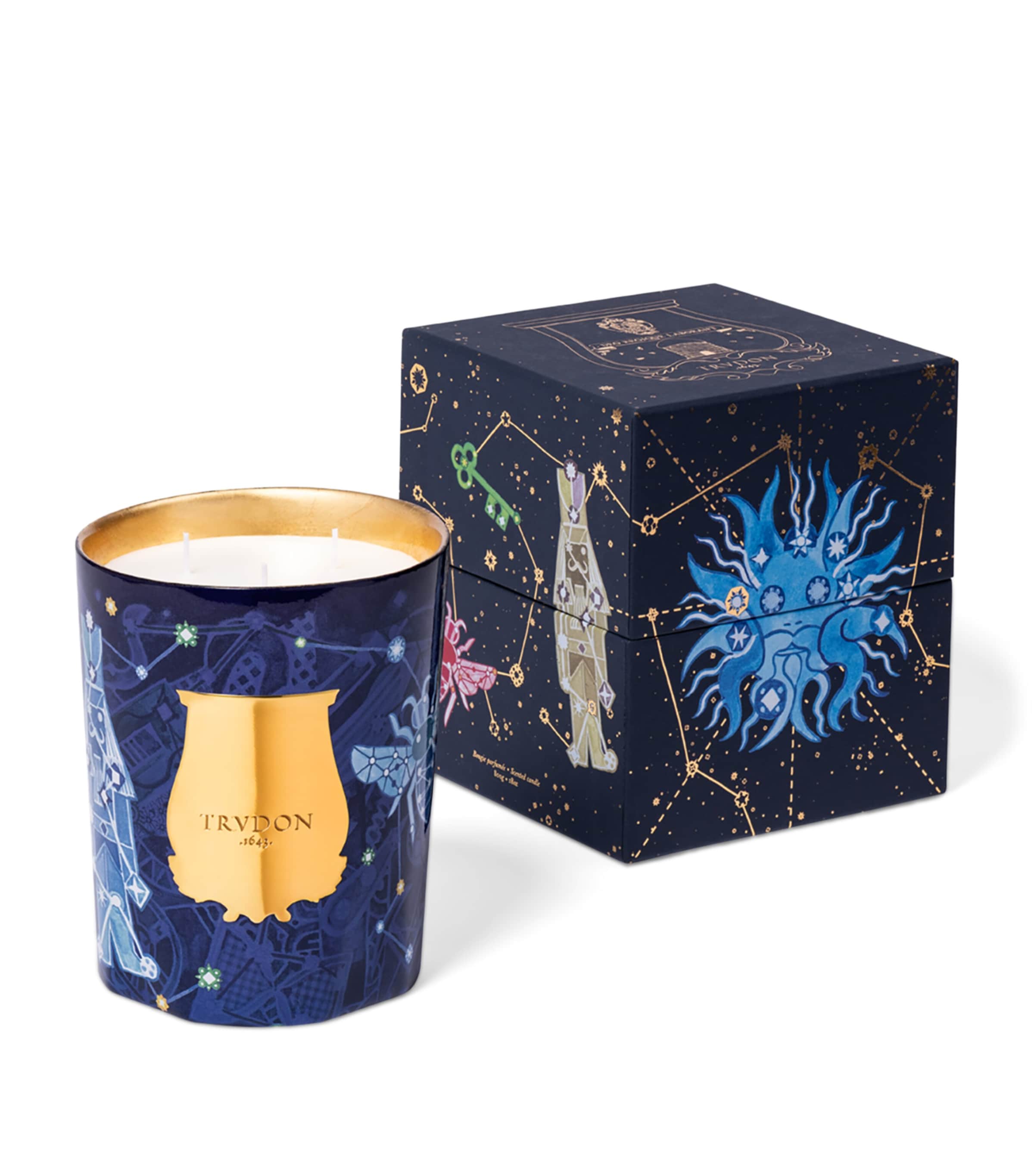 Luna Candle (800g) BLUE Image 1