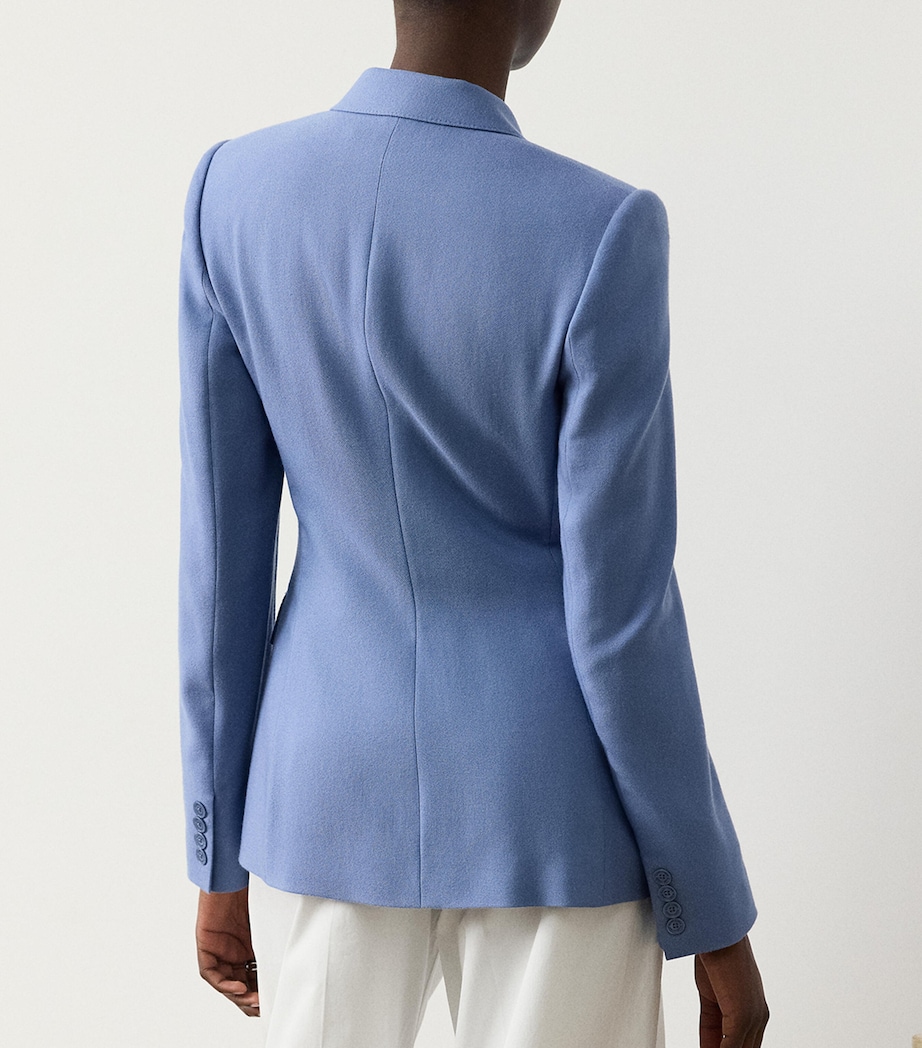 Cashmere Camden Jacket CORNFLOWER Image 3