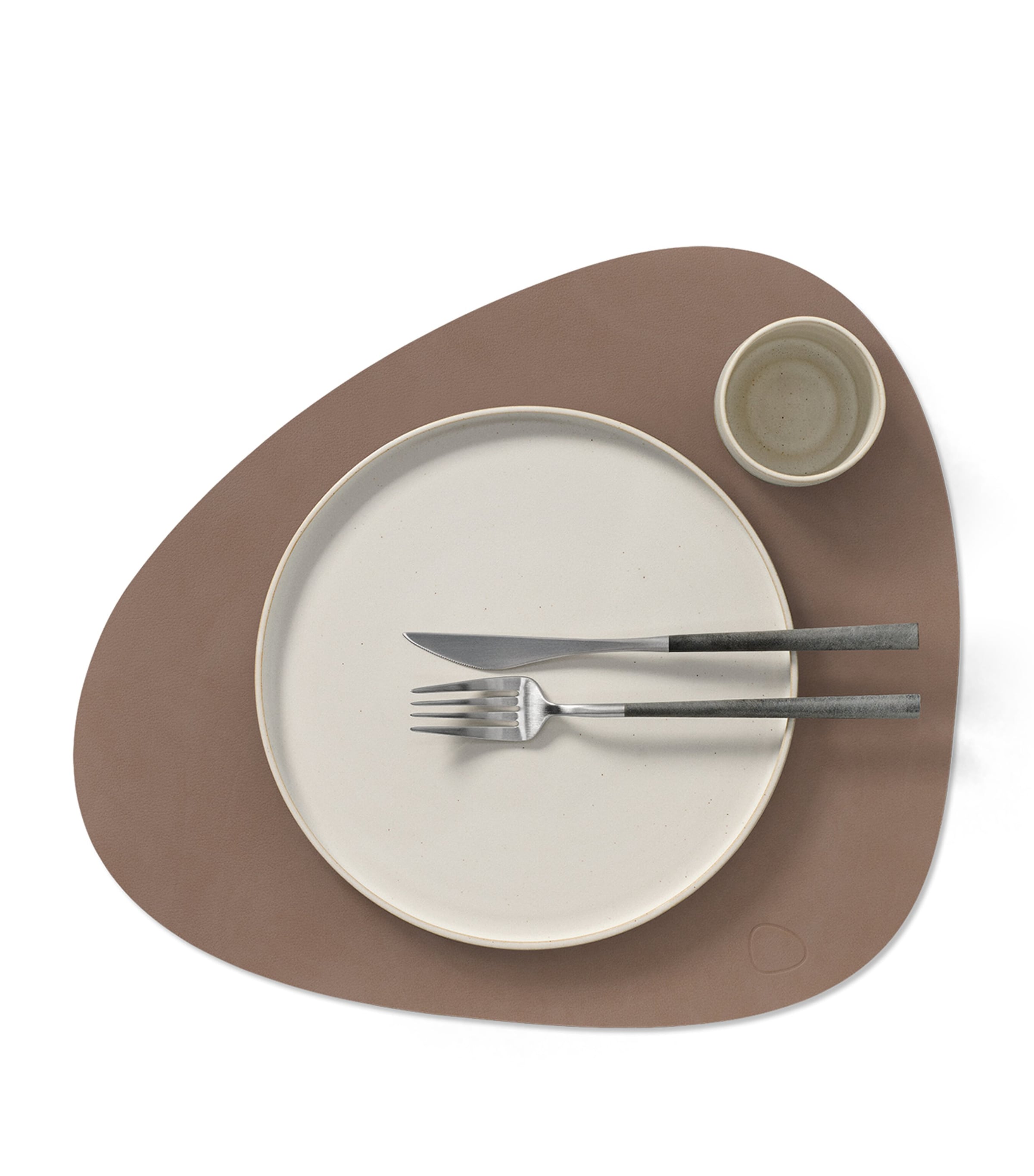 Large Curve Nupo Table Mat (Set of 4) TRUFFLE Image 2