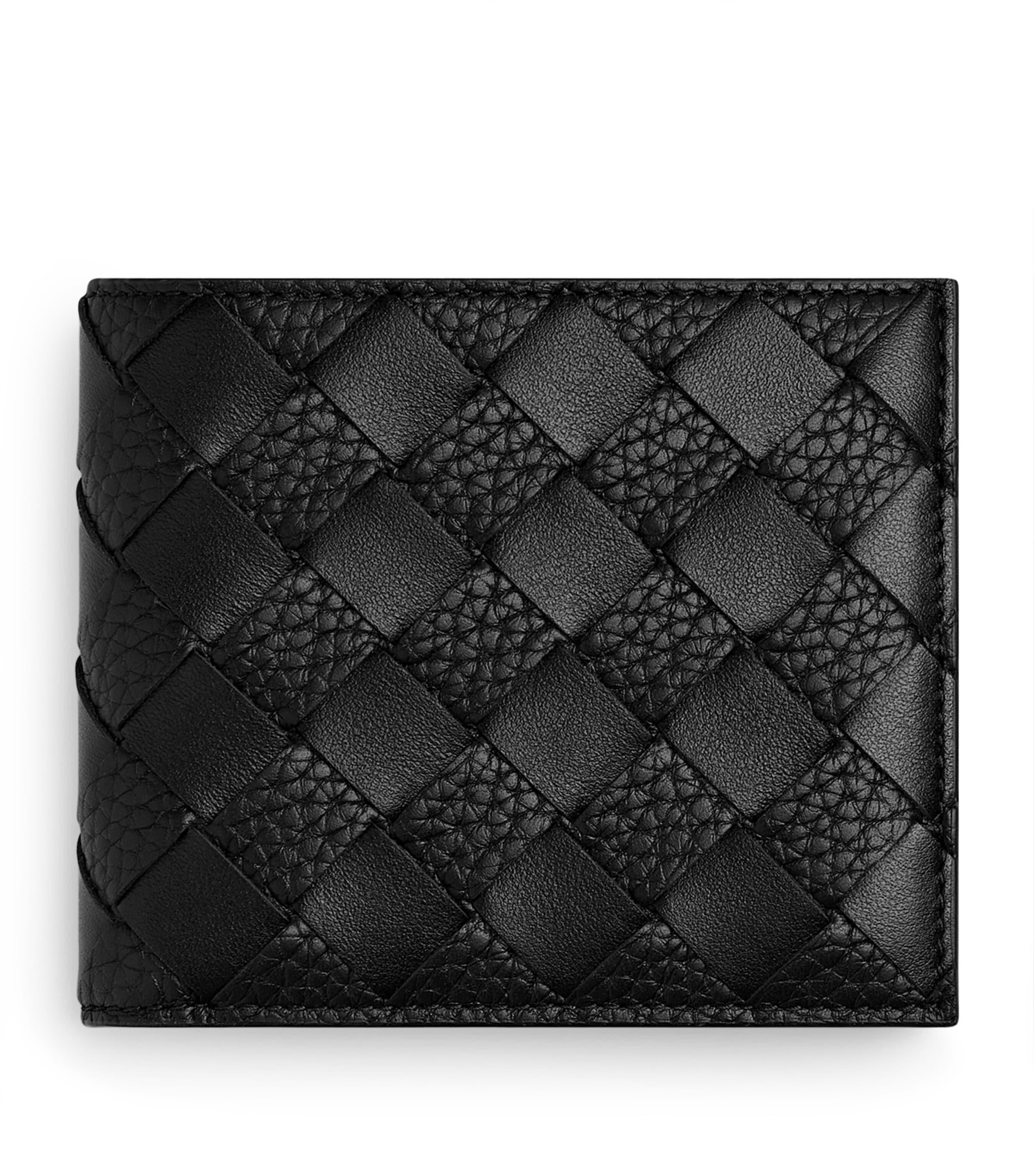 Leather Intrecciato Bifold Wallet 8803 Image 1