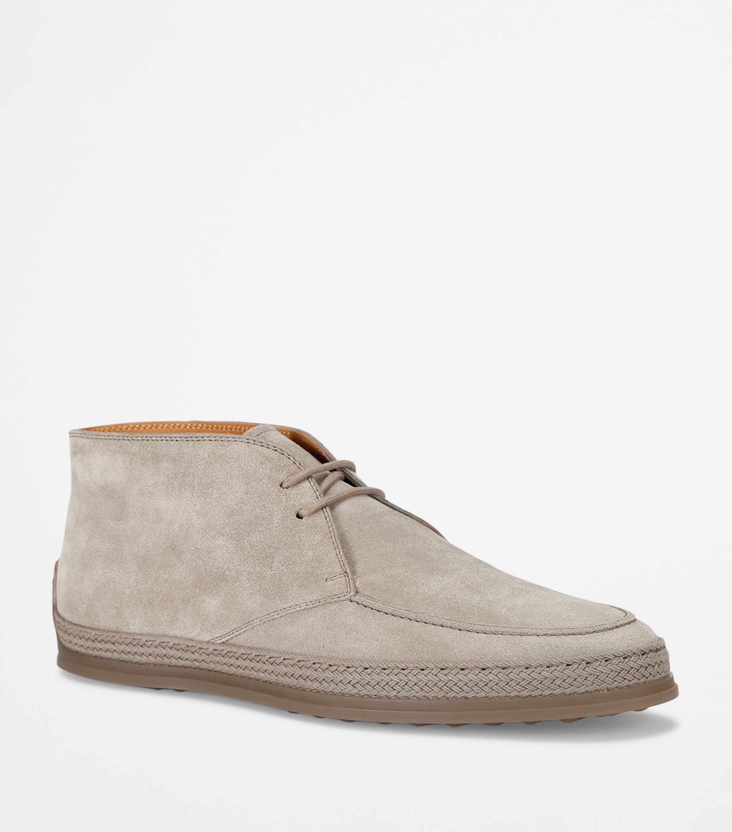 Suede Gomma Desert Boots TAUPE Image 3