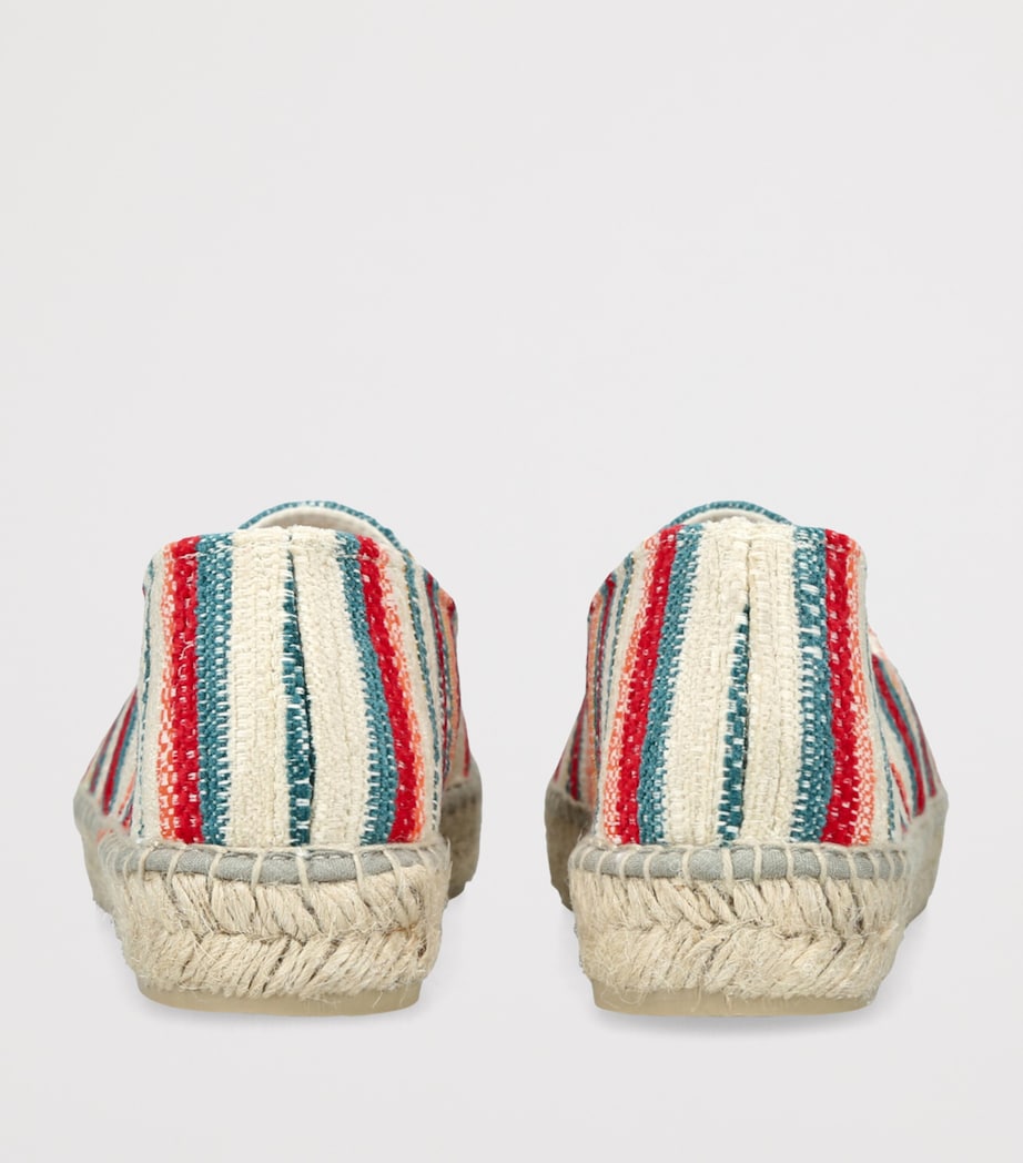 Manebi Cotton Stripe Espadrilles Mult/other Image 2