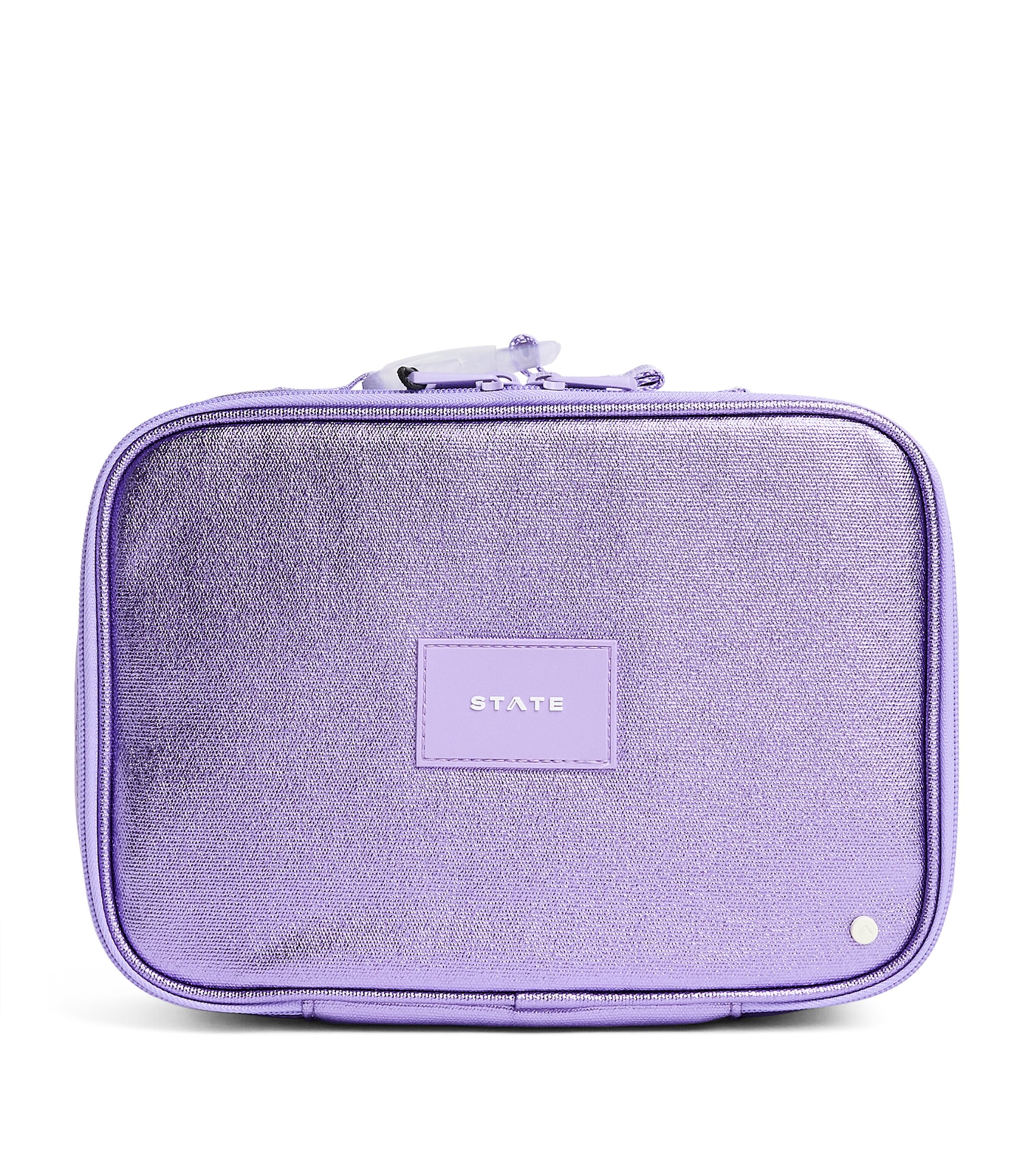 STATE Bags Metallic Rodger Lunch Box Lilac Image 1