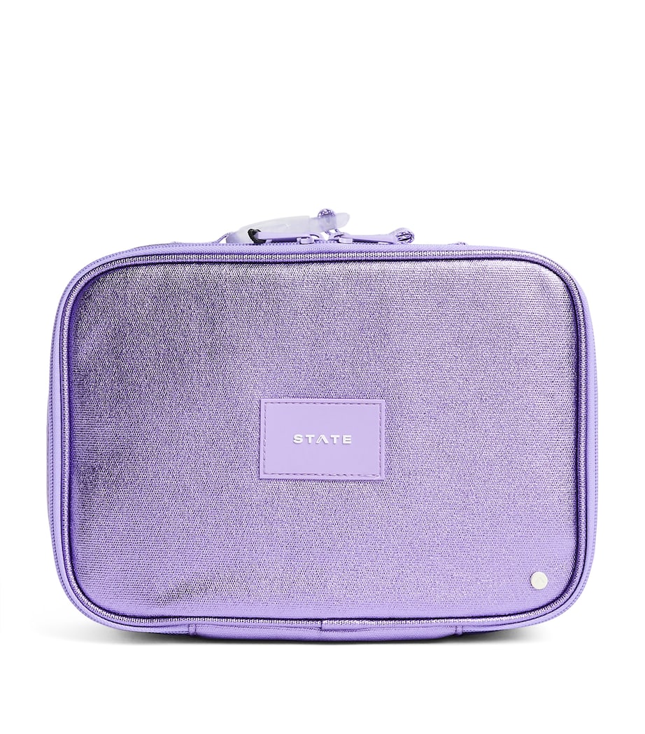 STATE Bags Metallic Rodger Lunch Box Lilac Image 1