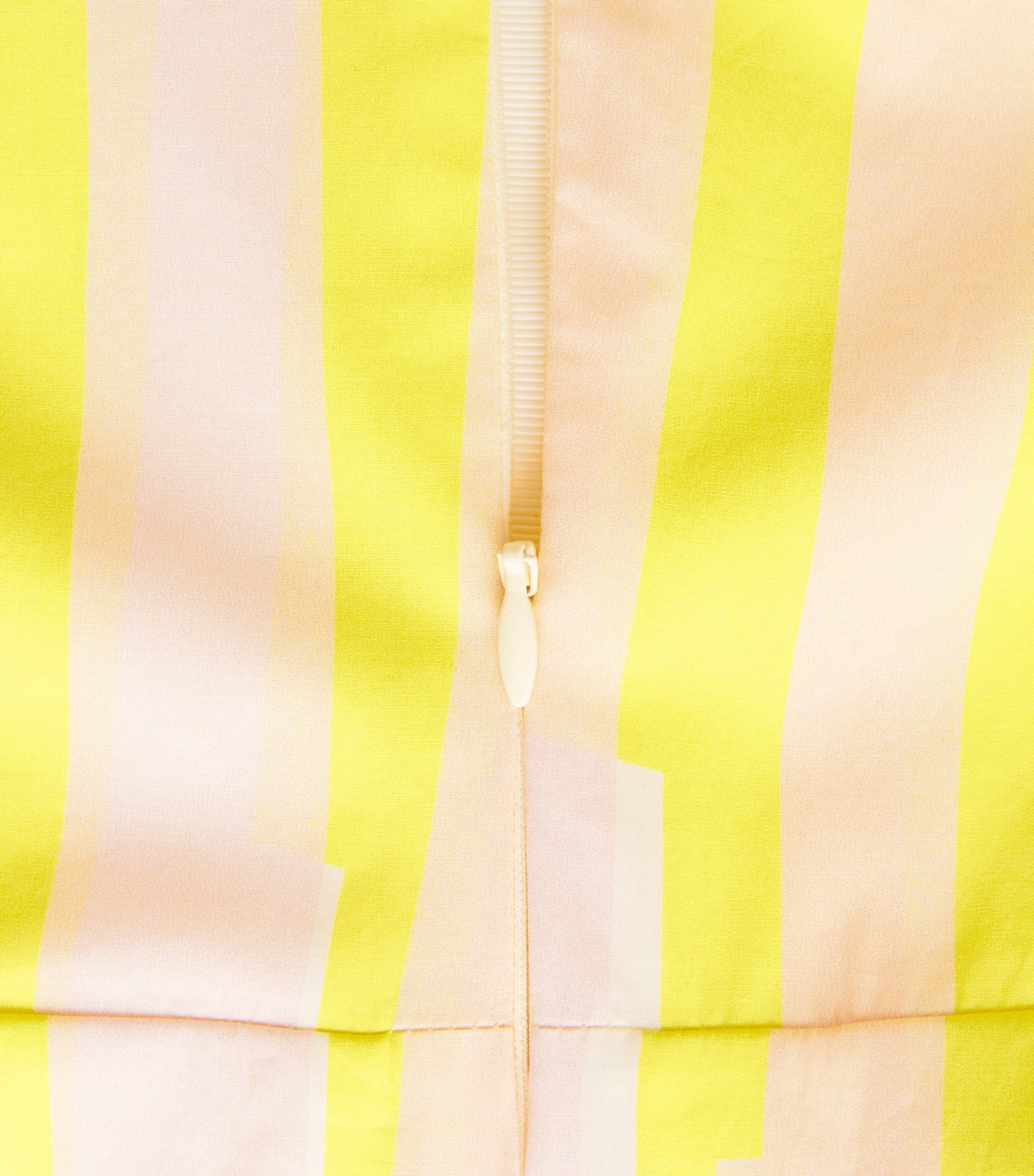 Roksanda Womens Cotton Stripe Vaela Midi Dress Collage Print Yellow Image 6