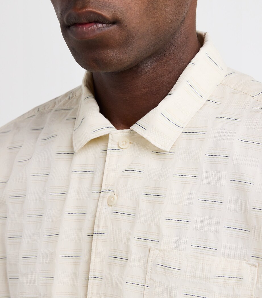 Cotton Saunton Shirt WHISPER WHITE Image 6