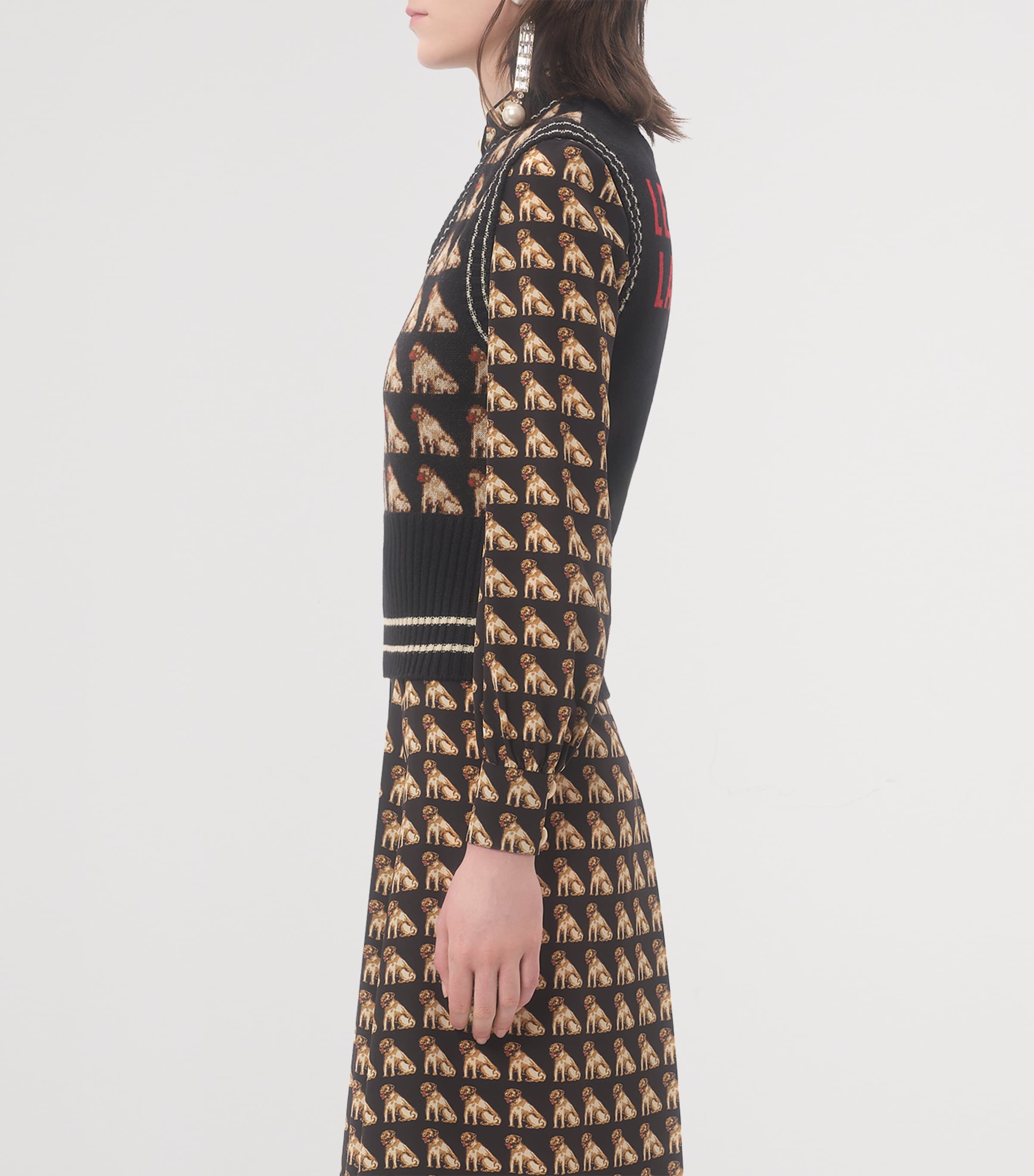 Wool Petit Charles Sweater Vest N78 Image 3