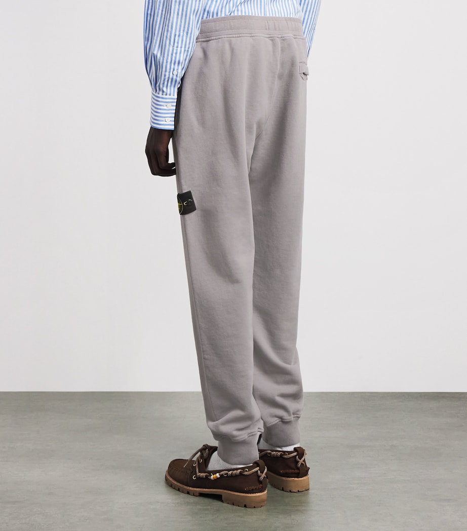 Stone Island Mens Cotton Compass Sweatpants Image 5