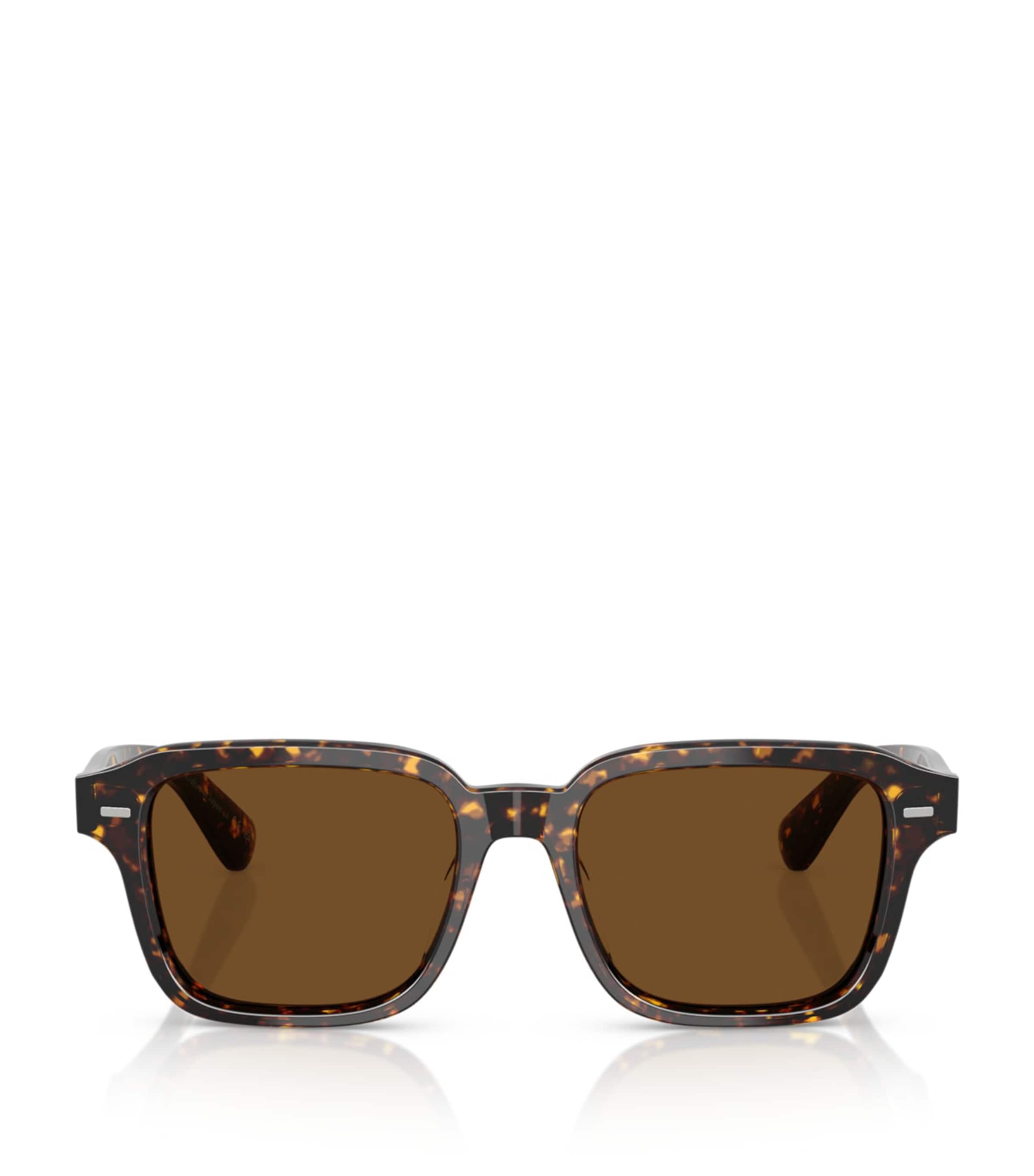 Oliver Peoples Acetate Errisson Sun Sunglasses In Brown