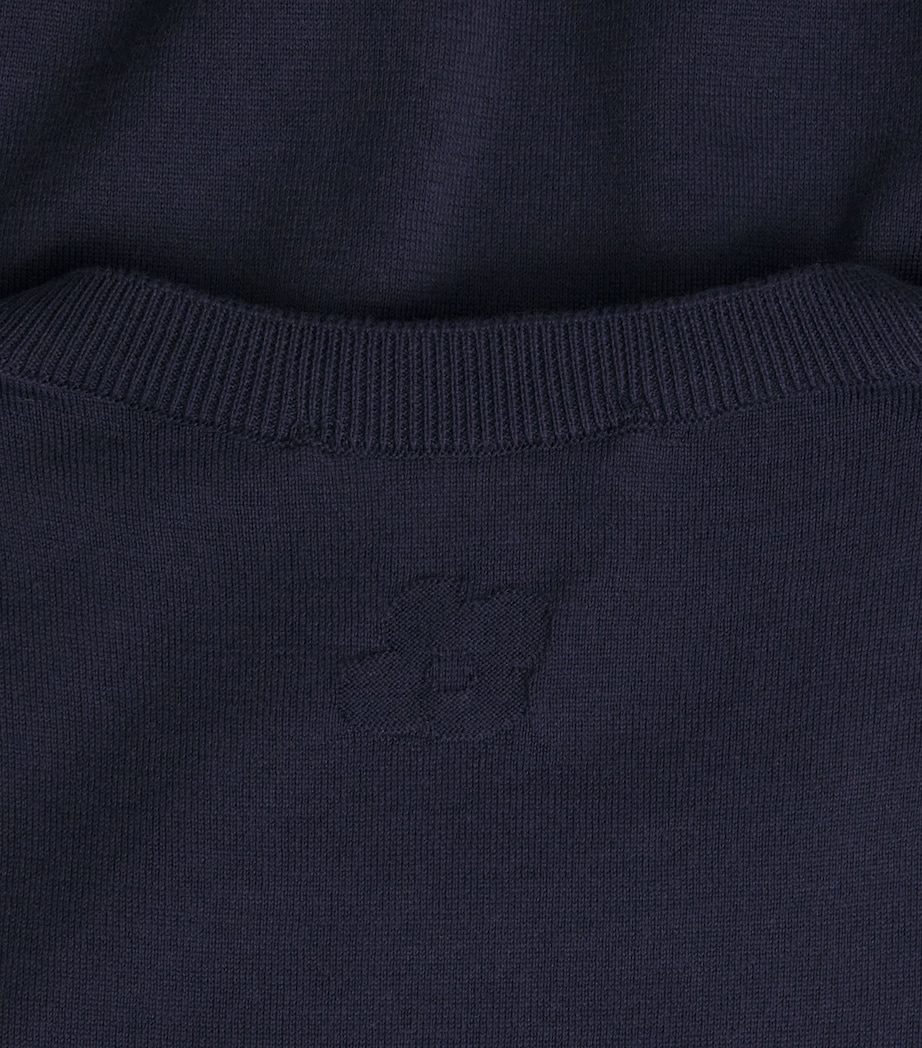 Cotton Jersey T-Shirt 850 NAVY Image 5