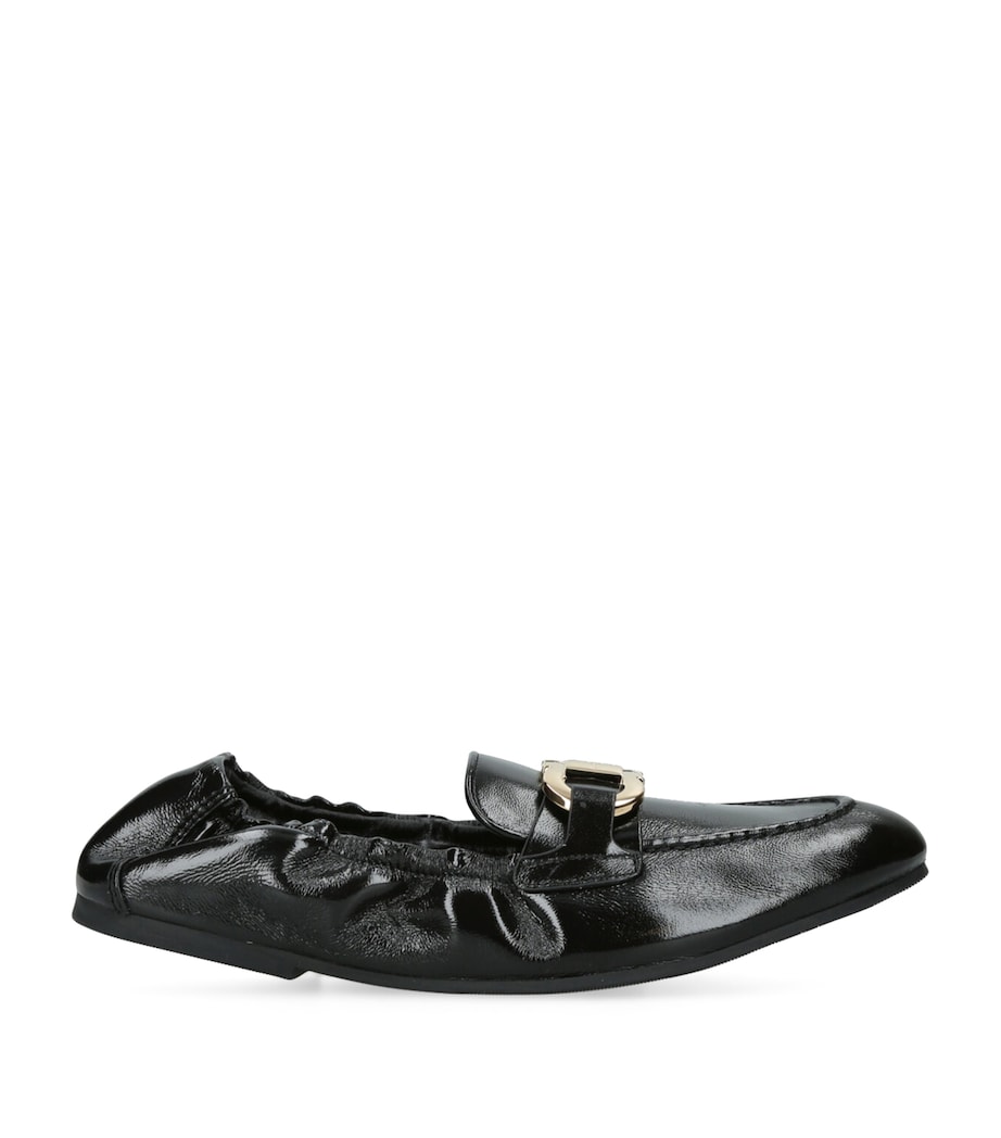 Leather Jodie Loafers BLACK Image 1
