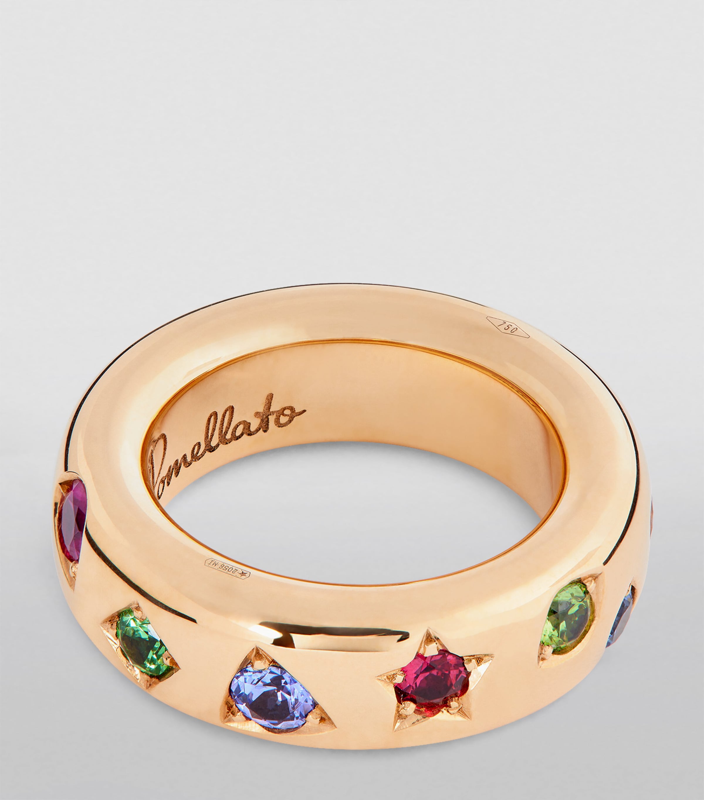 Rose Gold and Gemstone Iconica Ring 000VA Image 3