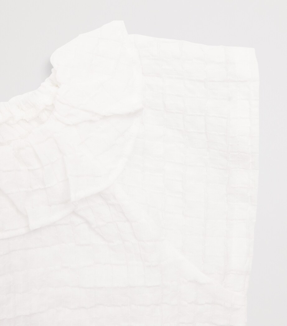 Il Gufo Cotton-Blend Muslin Top (12-36 Months) Milk Image 3