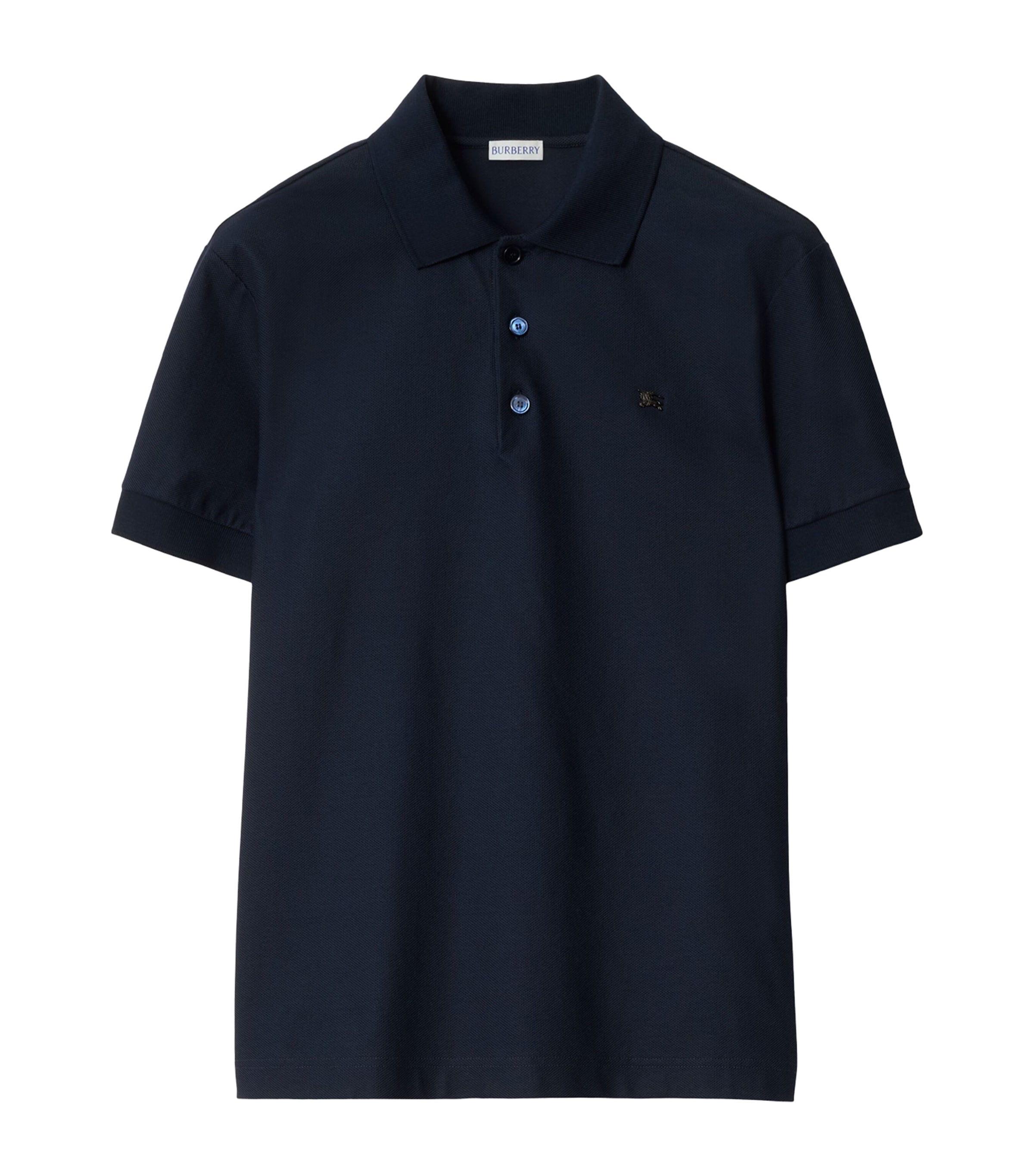 Cotton EKD Polo Shirt NAVY Image 1