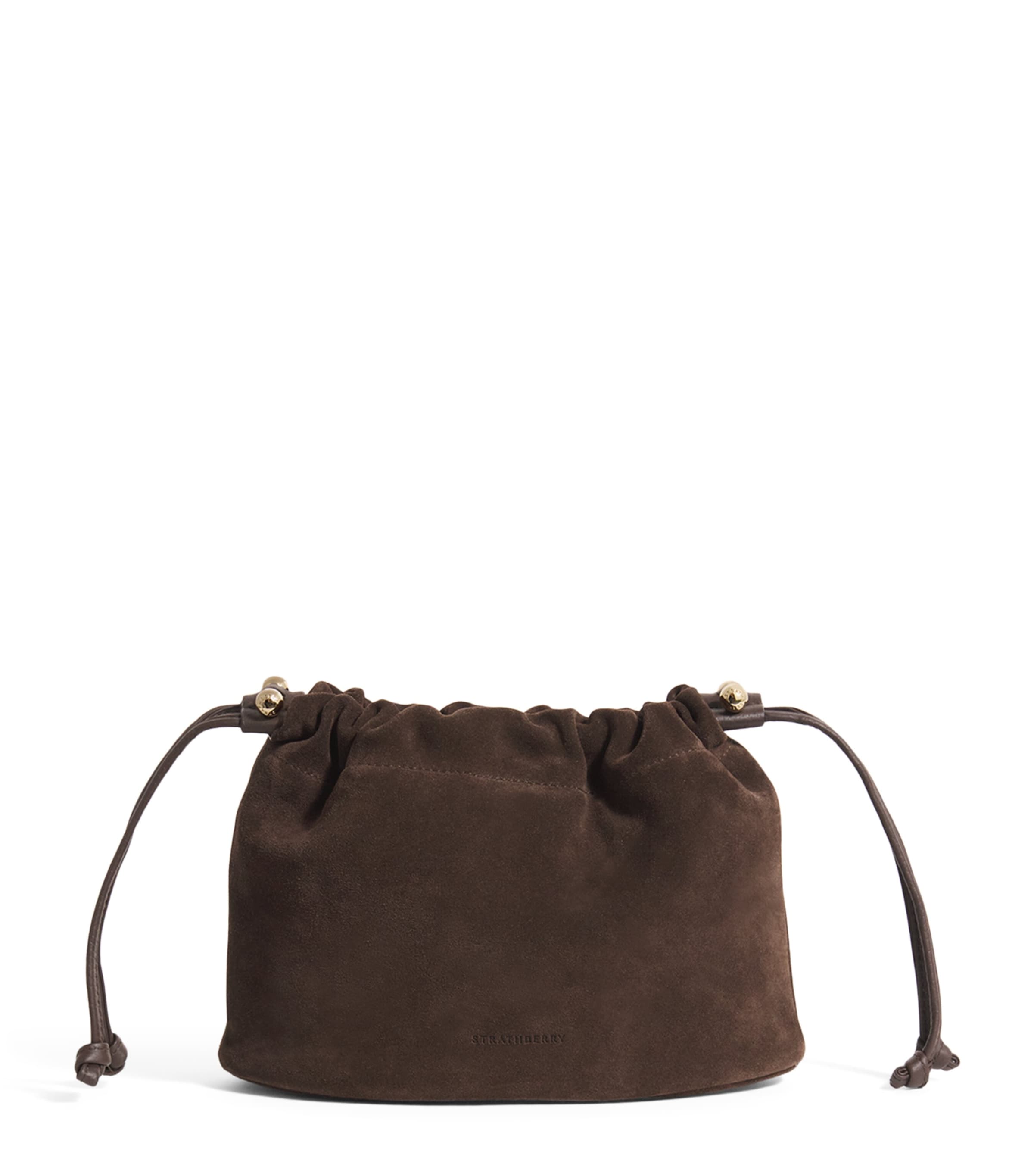 Strathberry Suede Charlotte Clutch Bag | Women Bags | Clutch Bags | Crossbody Bags | Shoulder Bags | Designers | Strathberry