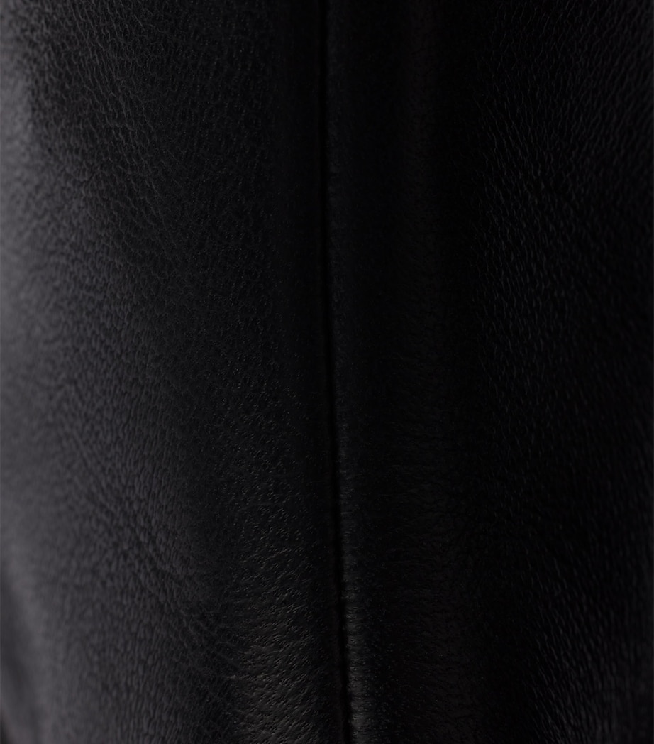 Nappa Leather Monolith Ankle Boots F0002 Image 5